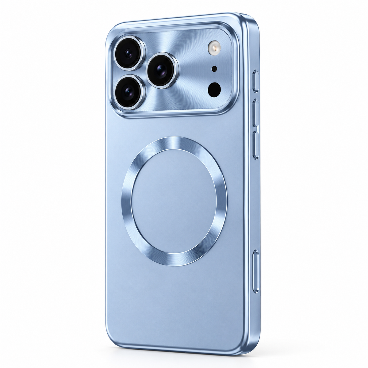 Premium iPhone Case Luxury Touch Pen MagSafe Plating Hinge Protection Front Tempered Glass Shockproof Slim Durable Full Protective Magnetic Phone Cover Case