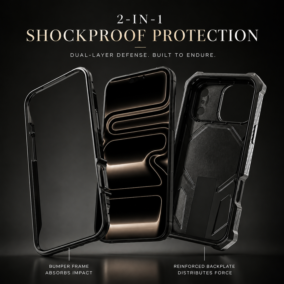 Premium iPhone Case Lychee Texture Leather MagSafe Cover Shockproof Alloy Camera Lens Guard Anti Scratch Anti Fingerprint Slim Lightweight Case Design