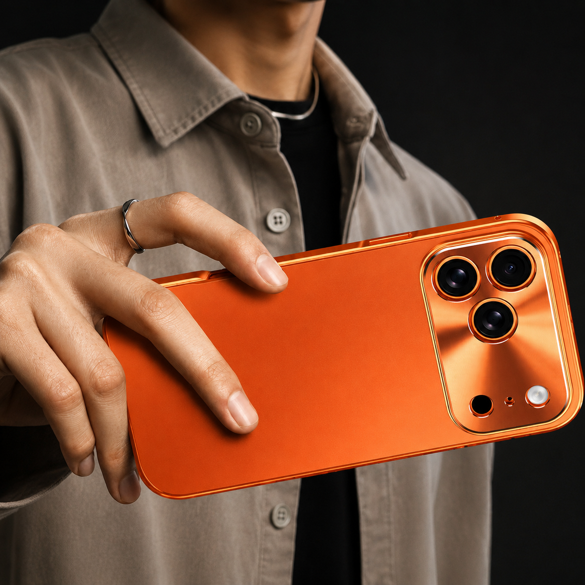 Premium iPhone Case MagSafe Aluminum Alloy Frame Frosted PC Cover Shockproof Anti Scratch Camera Protection Matte Slim Full Coverage Protective Design
