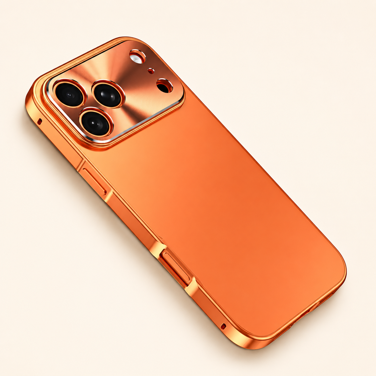 Premium iPhone Case MagSafe Aluminum Alloy Magnetic Bumper Metal Lens Protector Matte PC Back Shockproof Slim Reinforced Protective Cover Case Design