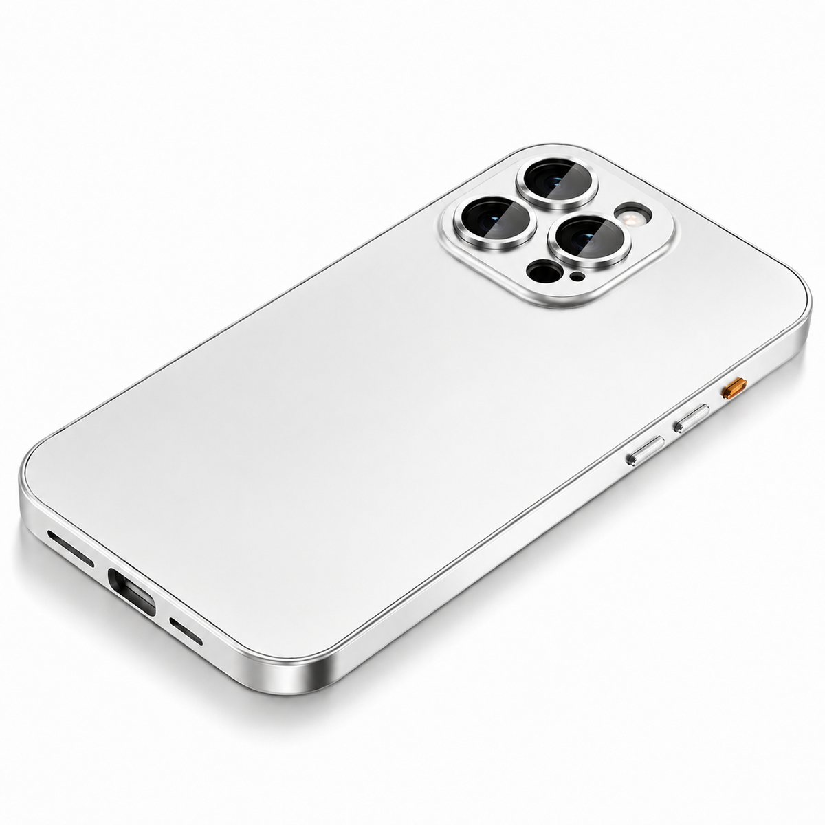 Premium iPhone Case MagSafe Aluminum Metal Frame PC Back Shockproof Camera Protection Anti Scratch Slim Lightweight Full Coverage Wireless Charging Fit