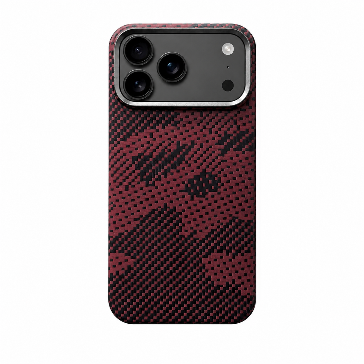 Premium iPhone Case MagSafe Aramid Kevlar Carbon Fiber Ultra Slim Magnetic Shockproof Protective Cover Anti Scratch Lightweight Business Full Coverage