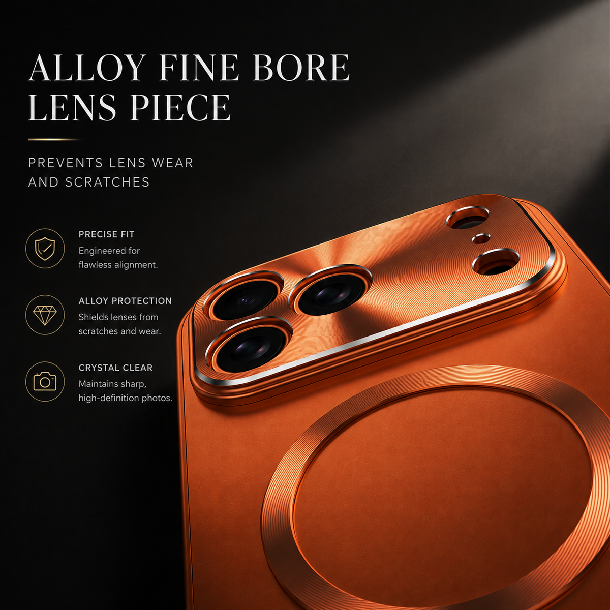 Premium iPhone Case MagSafe Compatible Aluminum Frame Frosted Matte Back Shockproof Camera Protection Ultra Thin Anti Fingerprint Slim Full Protection