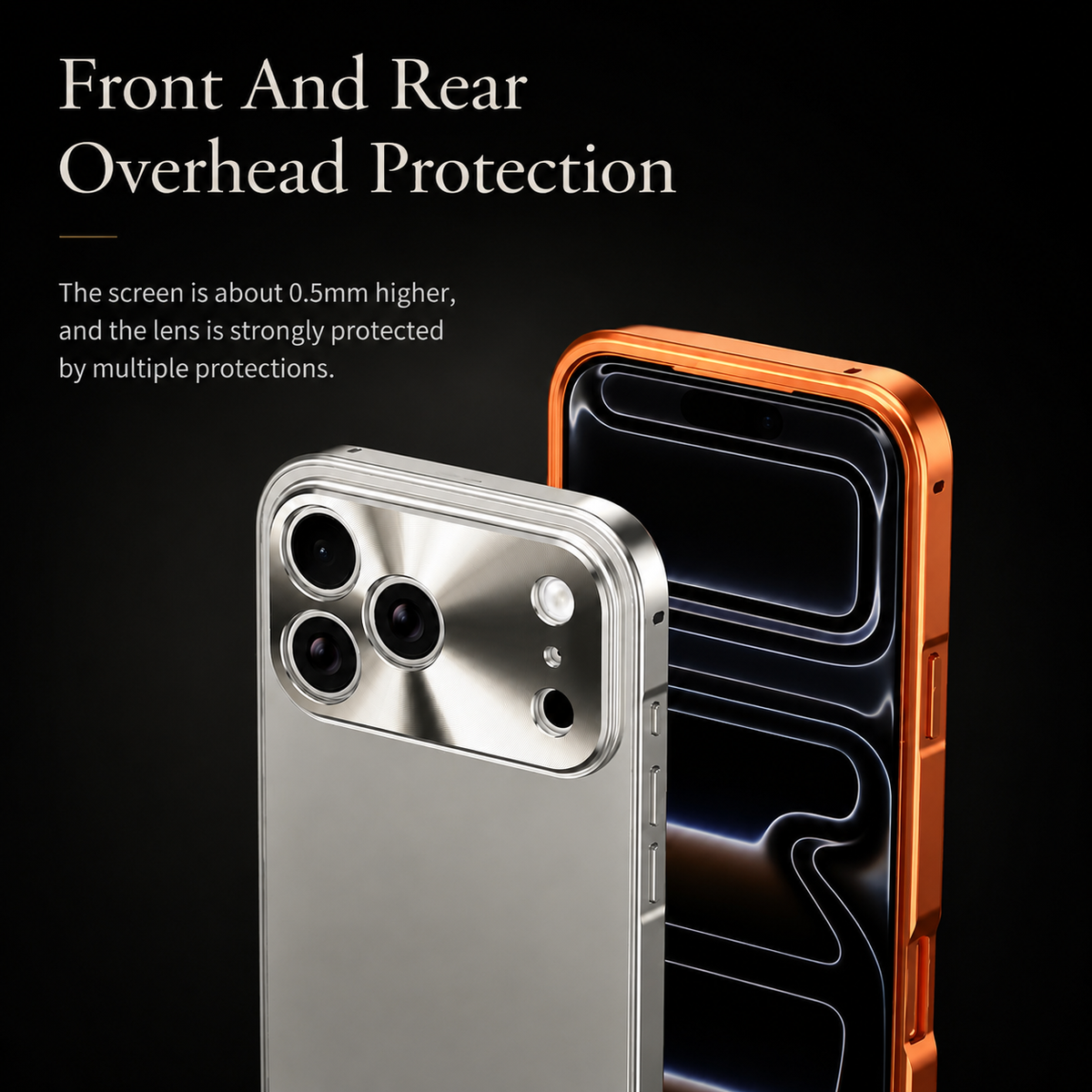 Premium iPhone Case MagSafe Compatible Aluminum Frame Frosted PC Back Shockproof Scratch Resistant Ultra Thin Matte Protective Cover Lightweight Style