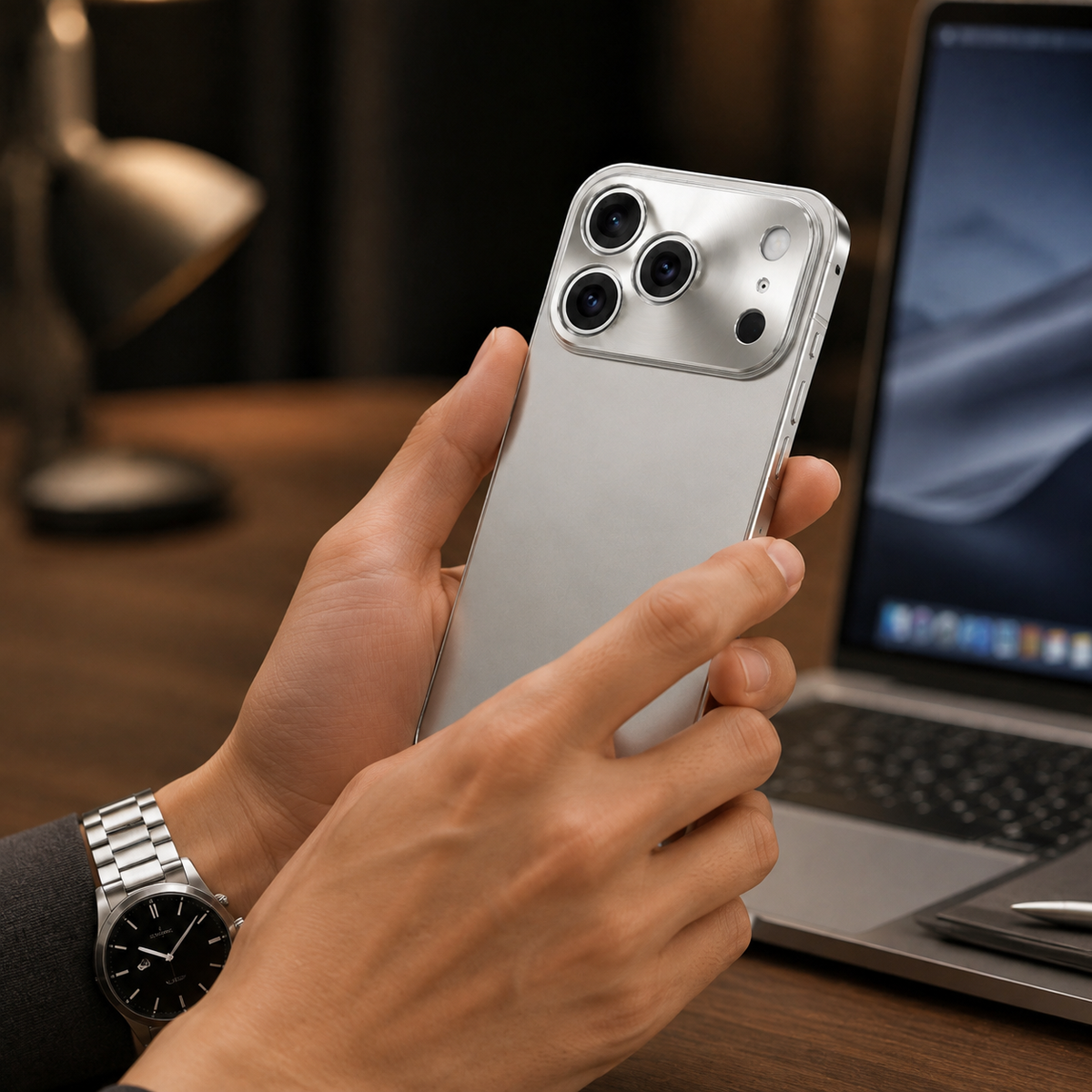 Premium iPhone Case MagSafe Compatible Aluminum Frame Frosted PC Back Shockproof Scratch Resistant Ultra Thin Matte Protective Cover Lightweight Style