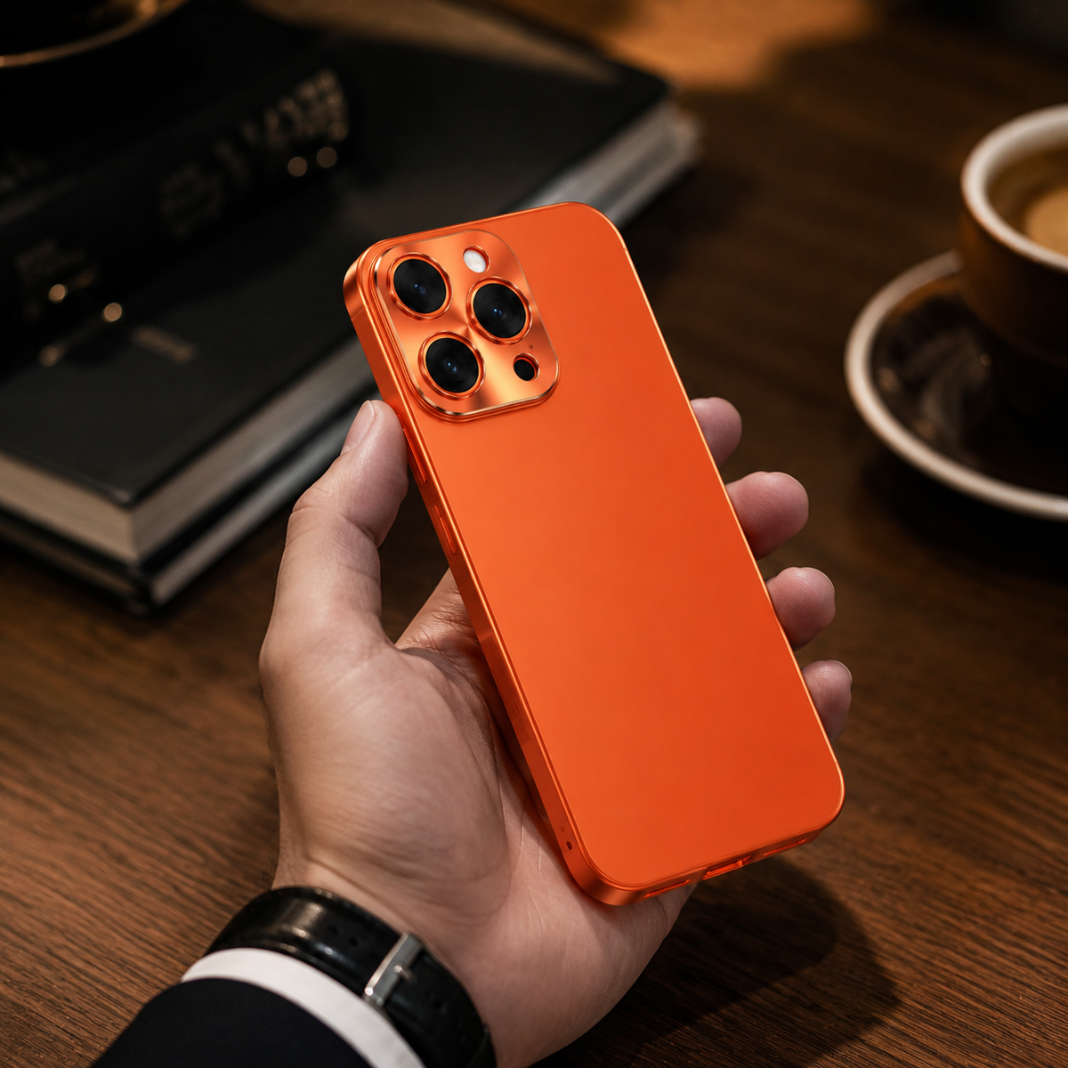 Premium iPhone Case MagSafe Compatible Aluminum Frame Frosted PC Back Shockproof Scratch Resistant Ultra Thin Matte Protective Cover Lightweight Style