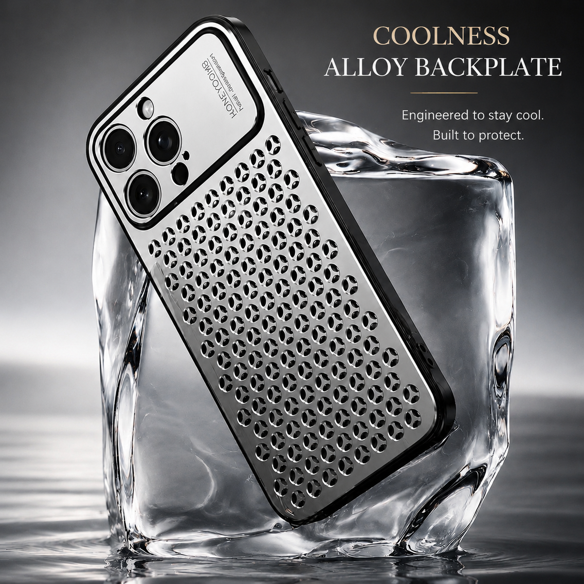 Premium iPhone Case MagSafe Compatible Aluminum Metal Breathable Cover Ultra Thin Matte Protective Anti Fingerprint Scratch Resistant Slim Design Full