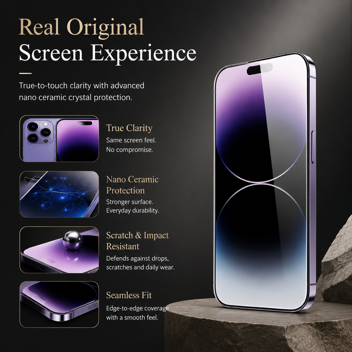 Premium iPhone Case MagSafe Compatible Double-Sided Tempered Glass Metal Frame Shockproof Protective Cover 360 Full Body Magnetic Fit Camera Lens Protection Slim Design