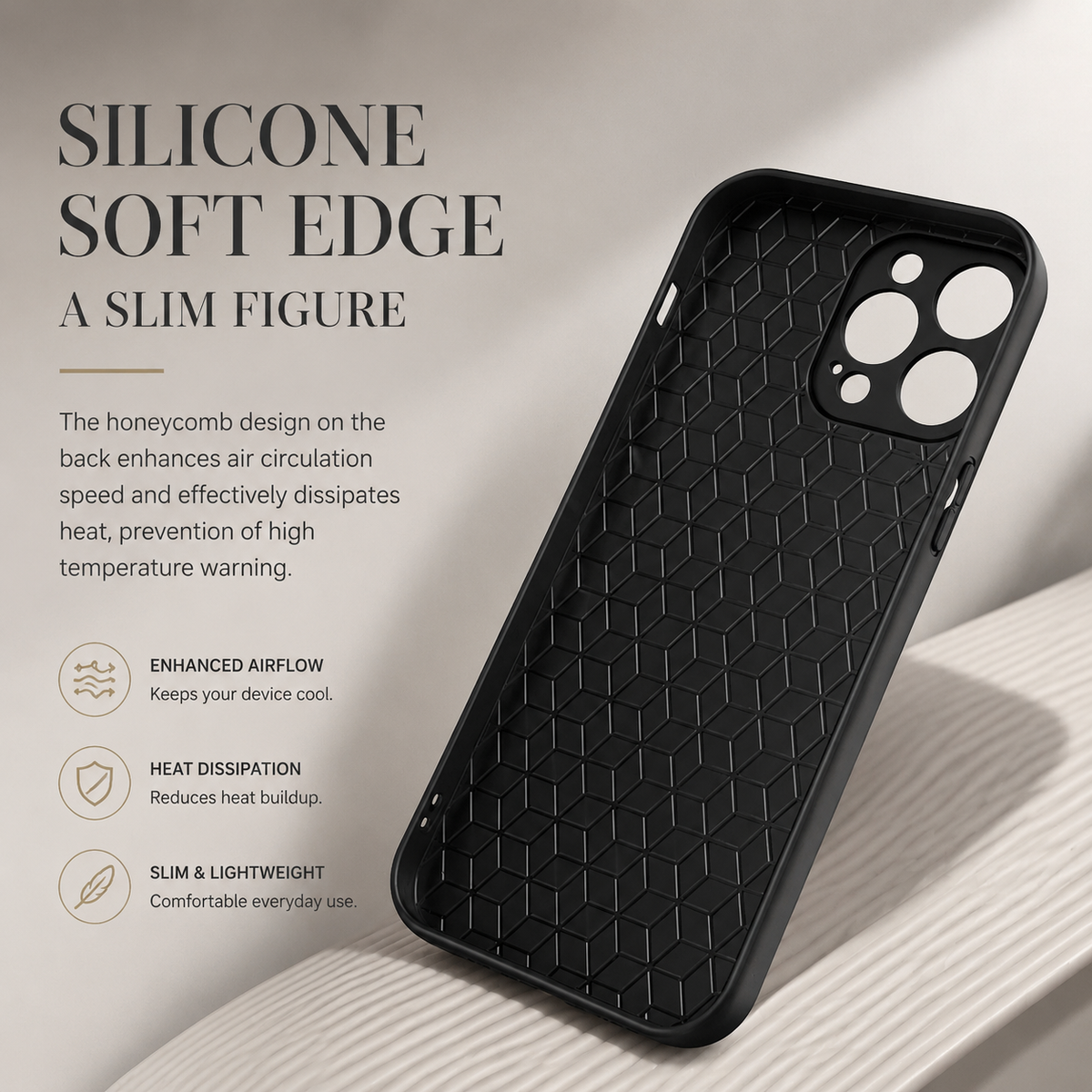 Premium iPhone Case MagSafe Compatible Genuine Leather Shockproof Protective Cover with Camera Lens Protection, Magnetic Ring and Slim Design