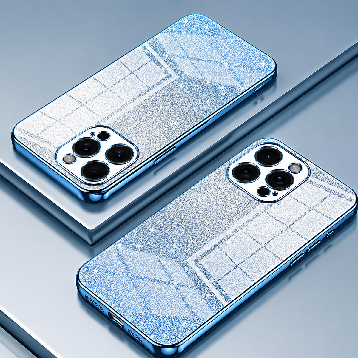 Premium iPhone Case MagSafe Compatible Glitter TPU Shockproof Protective Cover Camera Lens Protection Slim Lightweight Design Anti Scratch Anti Fingerprint