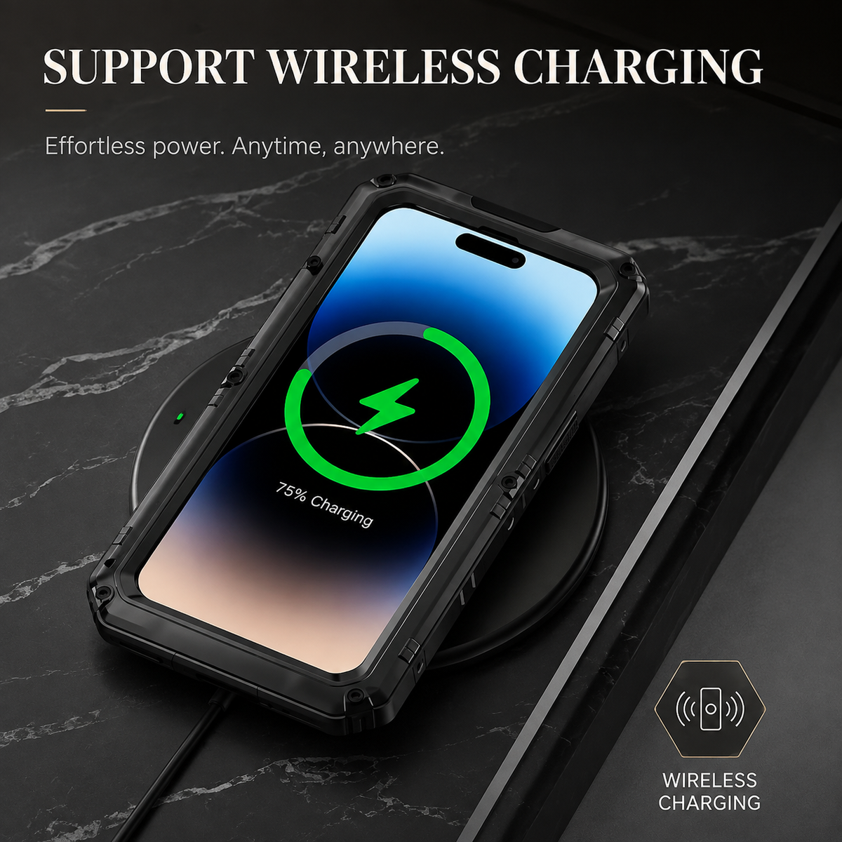 Premium iPhone Case MagSafe Compatible IP68 Waterproof Aluminum Armor Shockproof Full Body Protective Cover Camera Lens Guard Rugged Magnetic Design