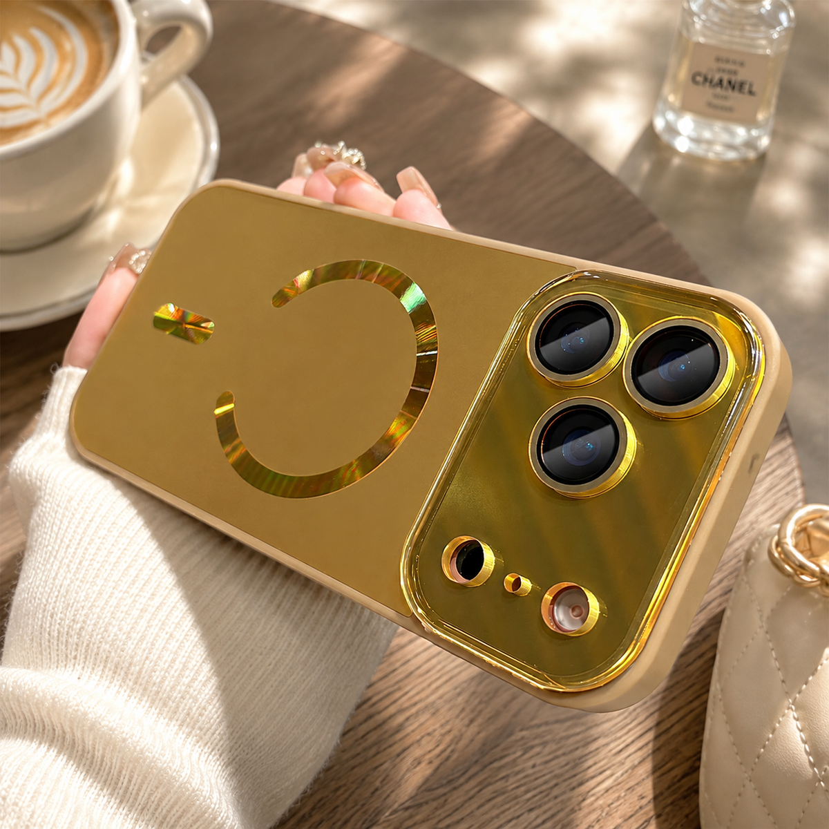 Premium iPhone Case MagSafe Compatible Magnetic Matte Glass Camera Protection Shockproof PC TPU Anti Fingerprint Slim Wireless Charging Cover