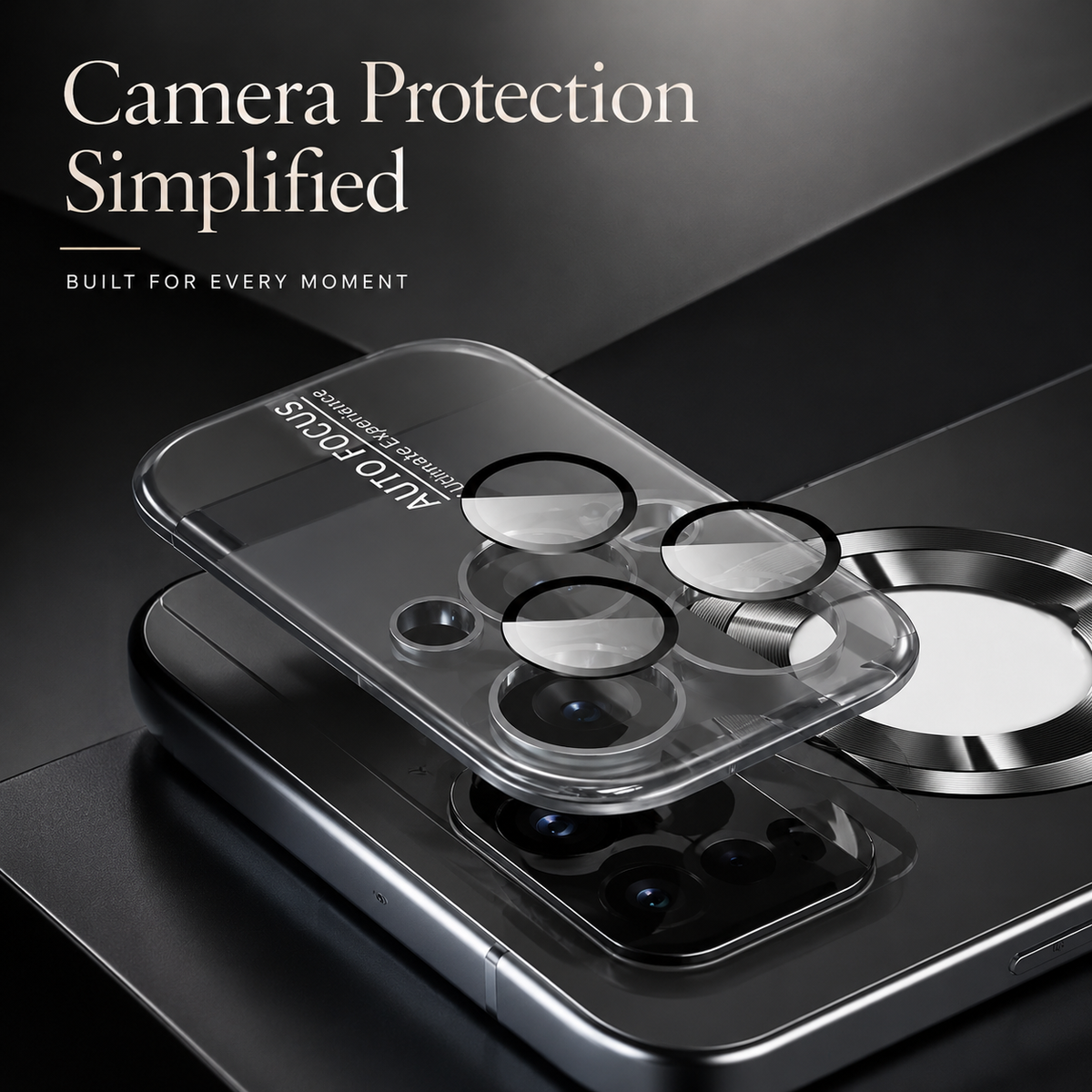 Premium iPhone Case MagSafe Compatible Magnetic Shockproof Matte Protective Cover PC TPU Camera Lens Protection Anti Fingerprint Slim Full Coverage Pro