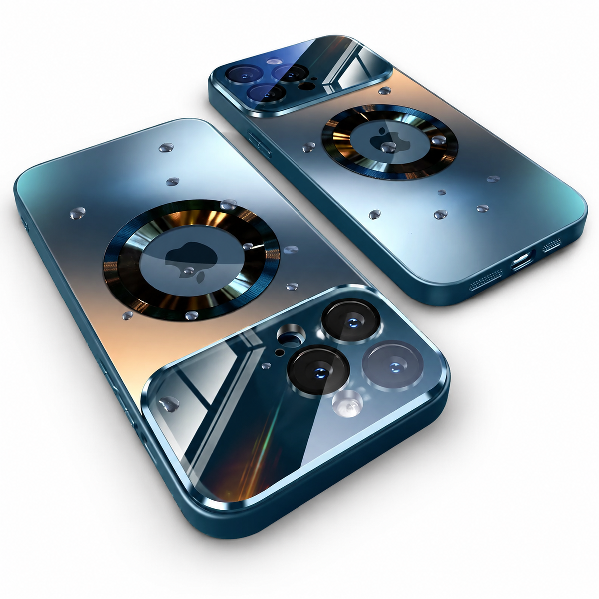 Premium iPhone Case MagSafe Compatible Magnetic Shockproof Matte Protective Cover PC TPU Camera Lens Protection Anti Fingerprint Slim Full Coverage Pro