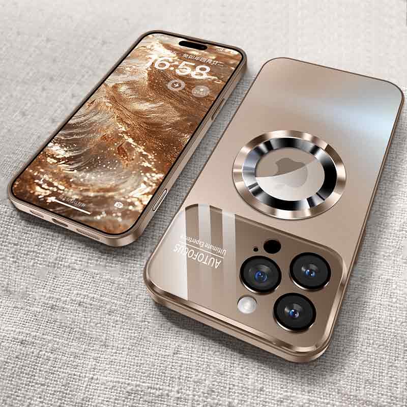 Premium iPhone Case MagSafe Compatible Magnetic Shockproof Matte Protective Cover PC TPU Camera Lens Protection Anti Fingerprint Slim Full Coverage Pro