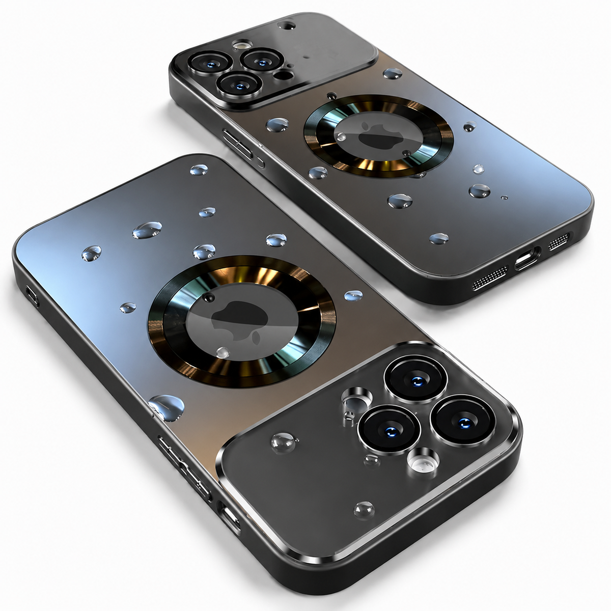 Premium iPhone Case MagSafe Compatible Magnetic Shockproof Matte Protective Cover PC TPU Camera Lens Protection Anti Fingerprint Slim Full Coverage Pro