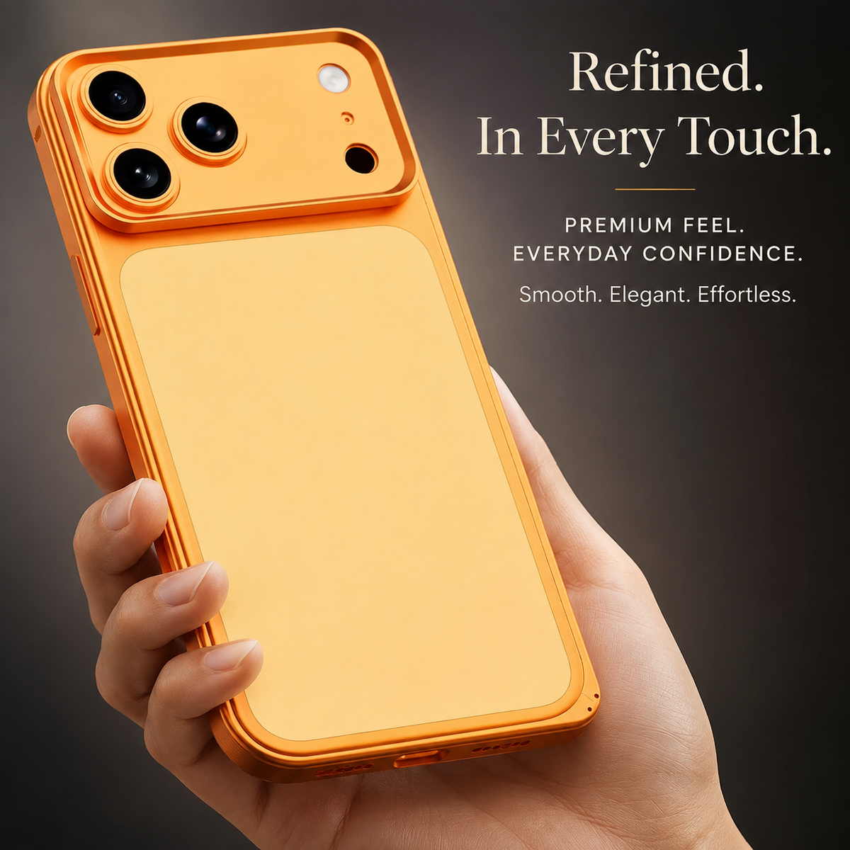 Premium iPhone Case MagSafe Compatible Metal Frame Shockproof Protective Cover Heat Dissipation Anti Slip Grip Camera Lens Guard Slim Lightweight Design