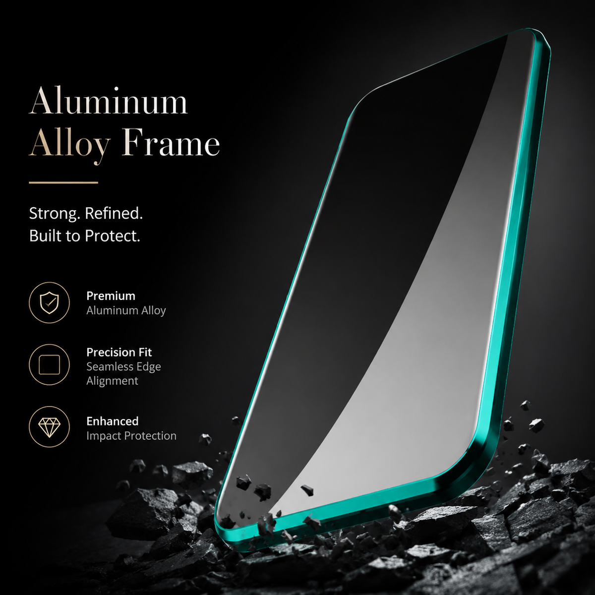 Premium iPhone Case MagSafe Compatible Privacy Screen Tempered Glass Shockproof 360 Full Body Camera Lens Protection Slim Design Anti Scratch