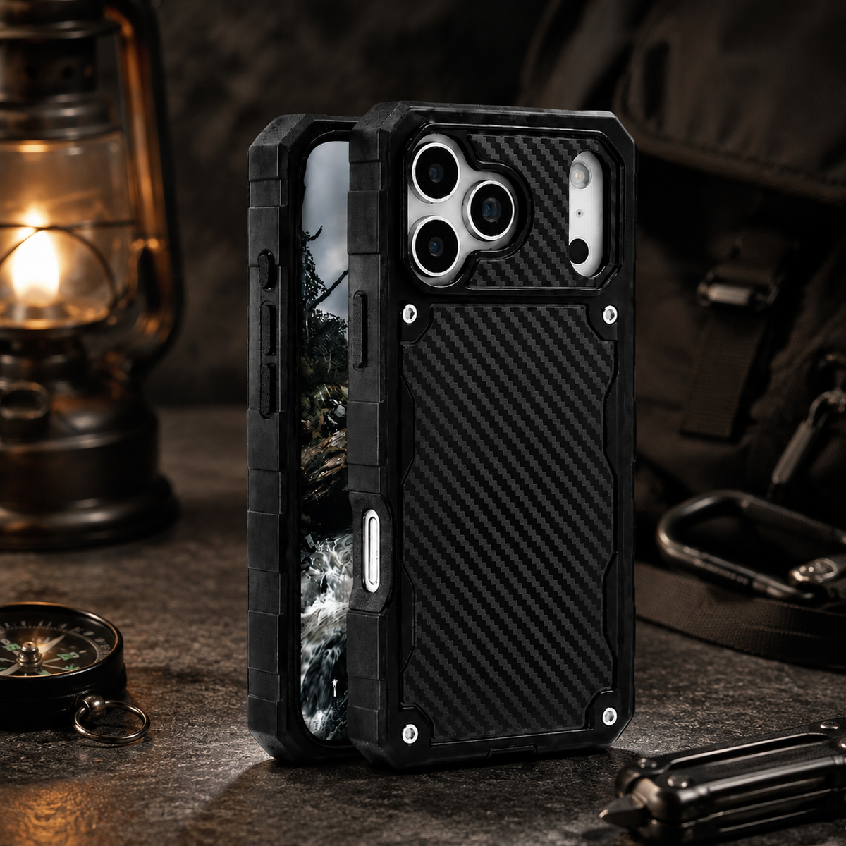 Premium iPhone Case MagSafe Compatible Rugged Heavy Duty Shockproof Cover Anti-Slip Grip Military Grade Drop Protection Slim Durable Protective Design
