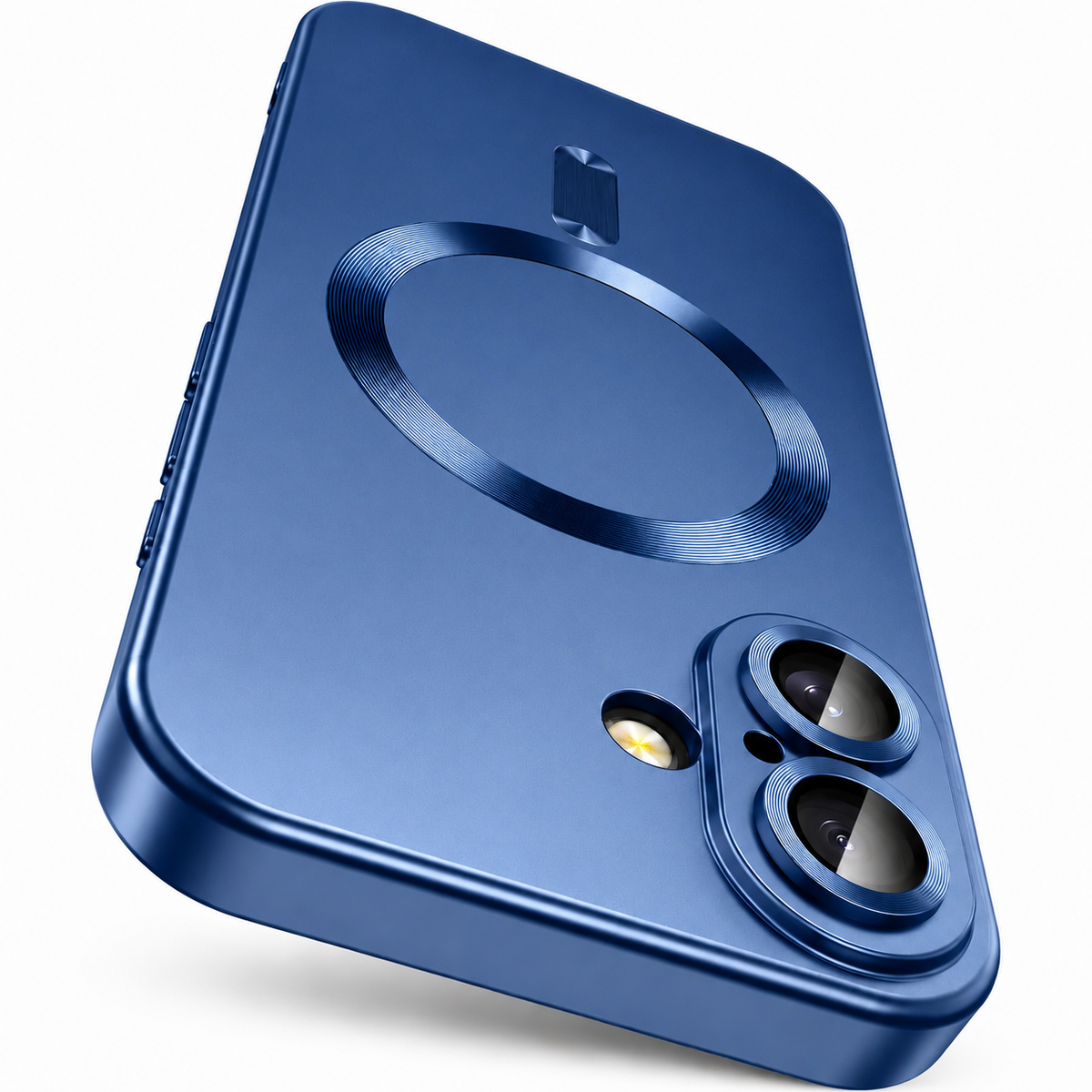 Premium iPhone Case MagSafe Compatible Silicone Cover Full Coverage Camera Protection Shockproof Anti Fingerprint Matte Slim Soft Touch Protective Fit