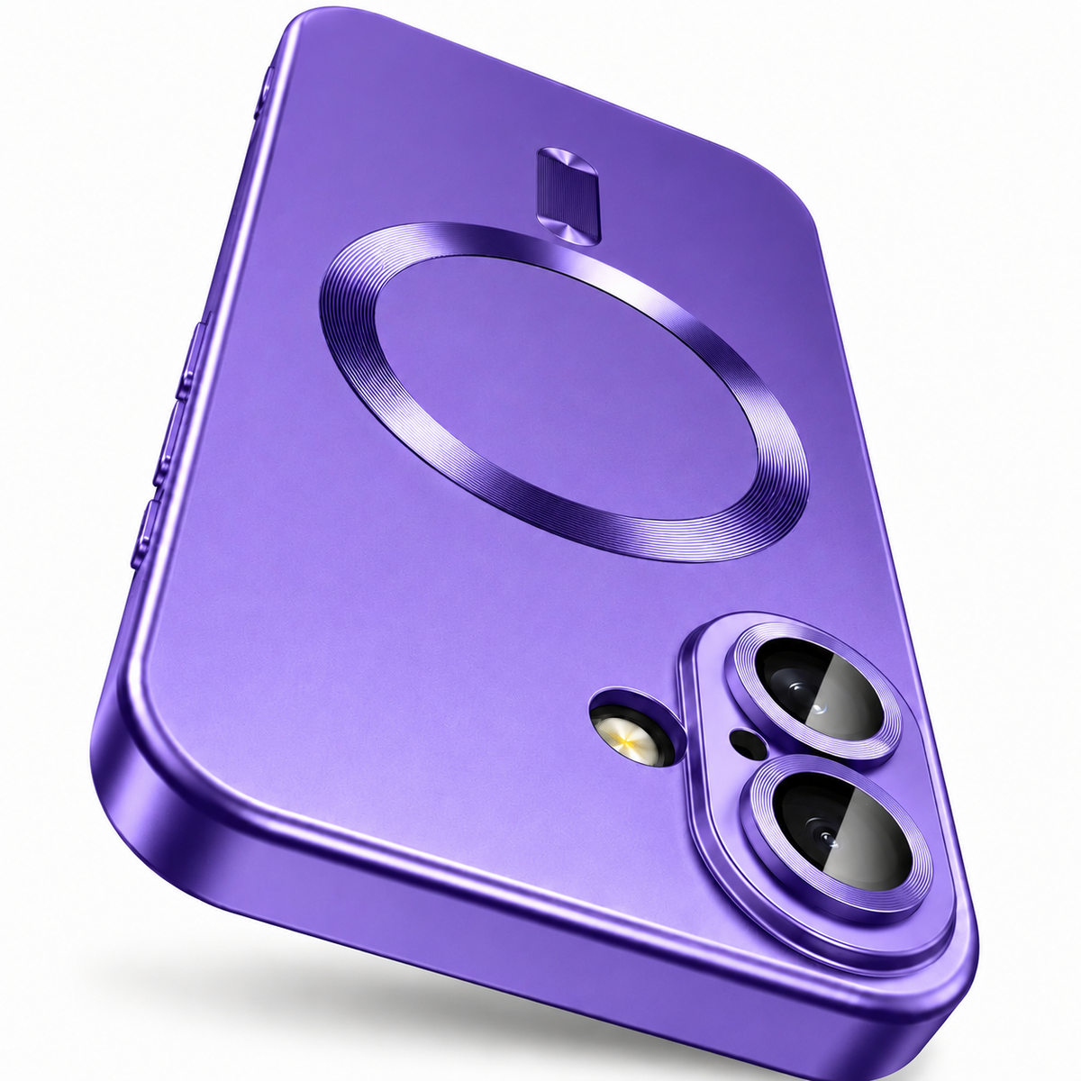 Premium iPhone Case MagSafe Compatible Silicone Cover Full Coverage Camera Protection Shockproof Anti Fingerprint Matte Slim Soft Touch Protective Fit