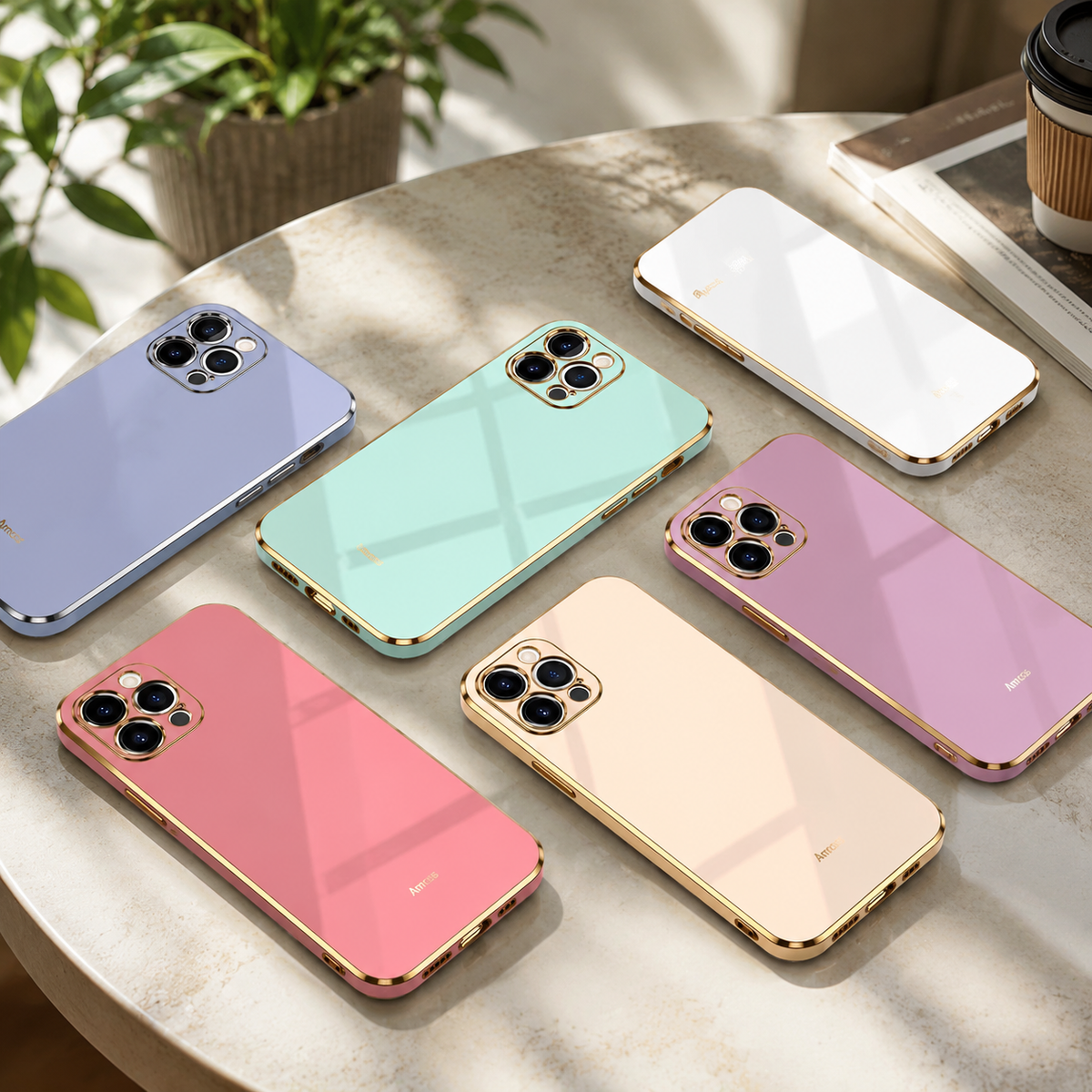 Premium iPhone Case MagSafe Compatible Silicone Protective Cover Matte Finish Shockproof Camera Lens Guard Anti Scratch Slim Lightweight Full Coverage