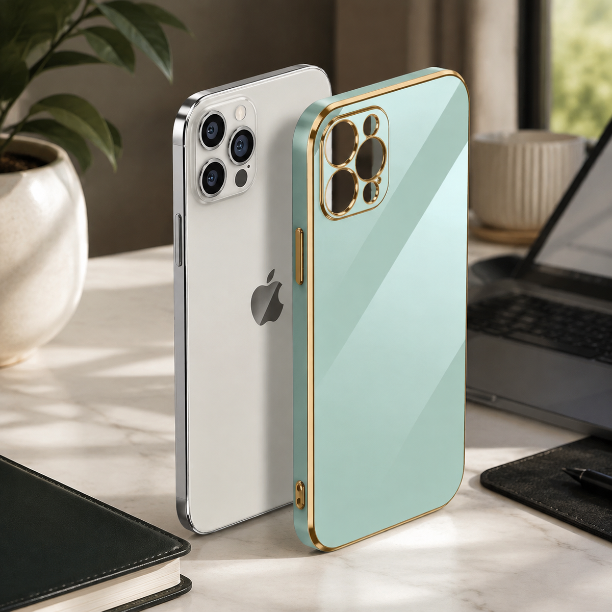 Premium iPhone Case MagSafe Compatible Silicone Protective Cover Matte Finish Shockproof Camera Lens Guard Anti Scratch Slim Lightweight Full Coverage