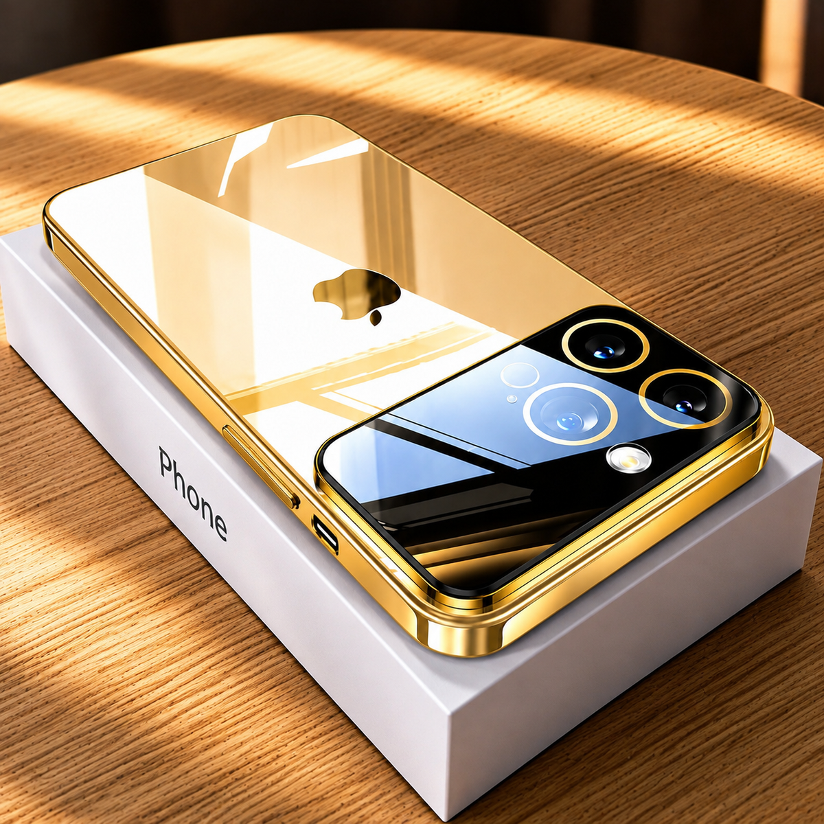 Premium iPhone Case MagSafe Compatible Transparent Acrylic Protective Cover Shockproof Tempered Camera Lens Guard Anti Scratch Slim Clear Coverage Fit