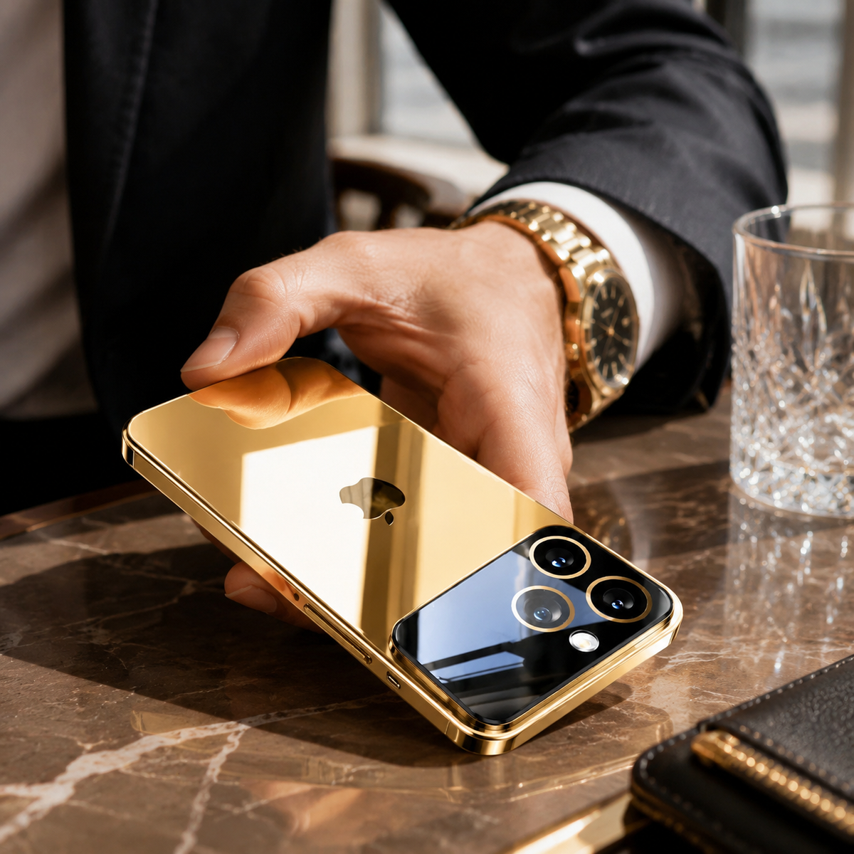 Premium iPhone Case MagSafe Compatible Transparent Hard PC Back Shockproof Camera Lens Protection Ultra Thin Clear Anti Fingerprint Slim Full Coverage