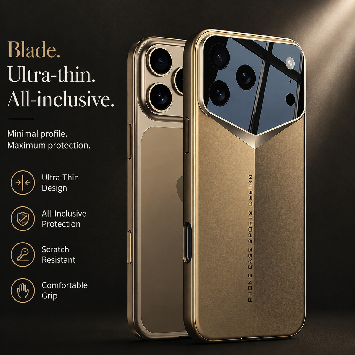Premium iPhone Case MagSafe Compatible Ultra Thin Protective Cover Camera Lens Protection Shockproof Anti Scratch Slim Hard Back Full Coverage Design