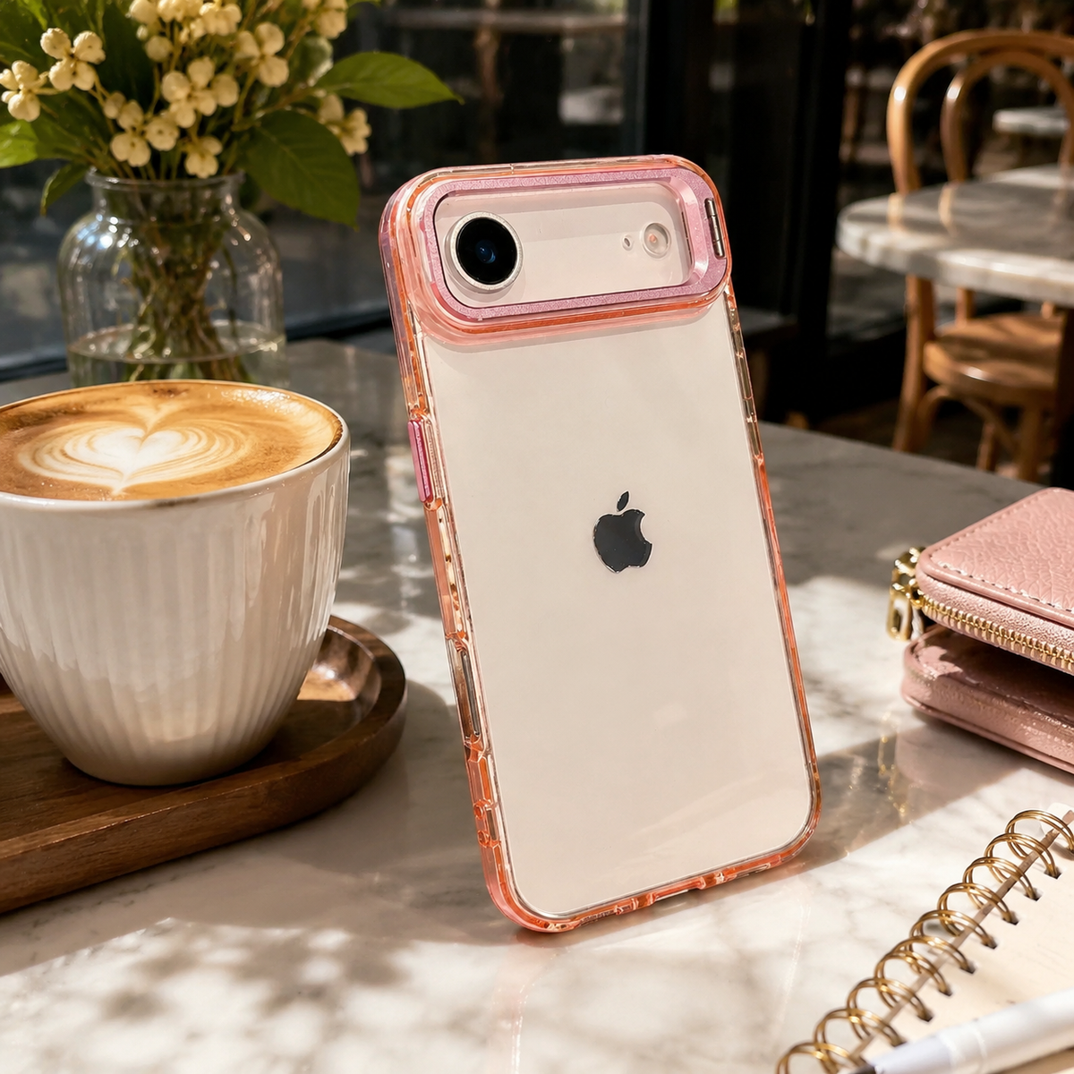 Premium iPhone Case MagSafe Crystal Clear PC TPU Shockproof Protective Cover Camera Lens Stand Armor Anti Scratch Magnetic Wireless Charging Slim Full