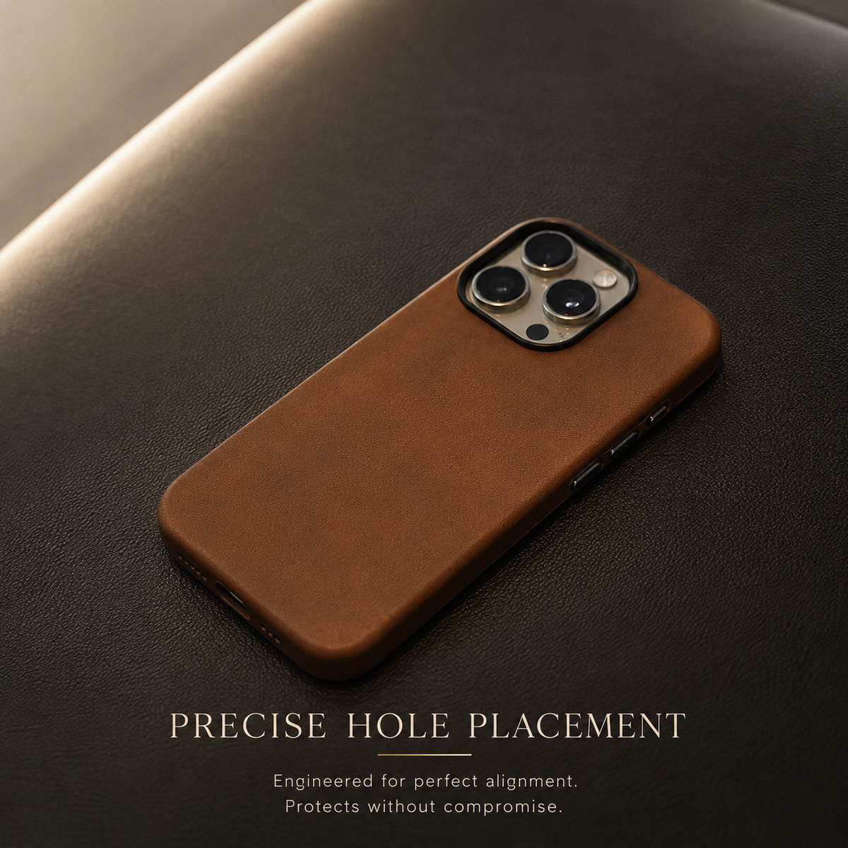 Premium iPhone Case MagSafe Genuine Cowhide Leather Cover Magnetic Protective Full Body Shockproof Anti Fingerprint Camera Protection Retro Slim Style