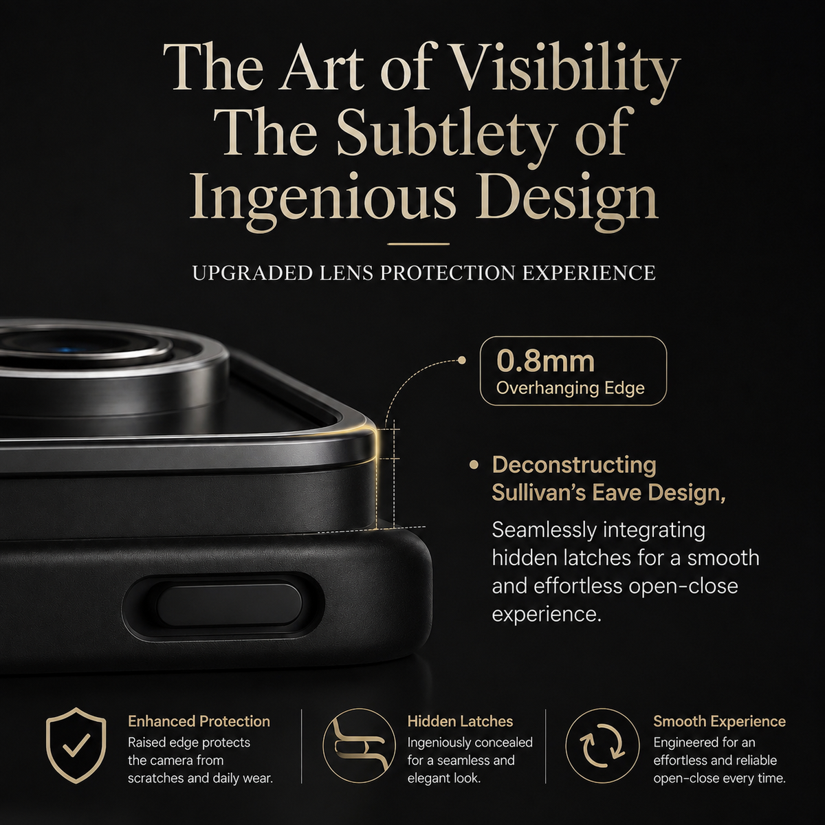 Premium iPhone Case MagSafe Kevlar 600D Aramid Fiber Camera Ring Stand Shockproof Anti Fingerprint Half Wrapped Cover Slim Protective Design