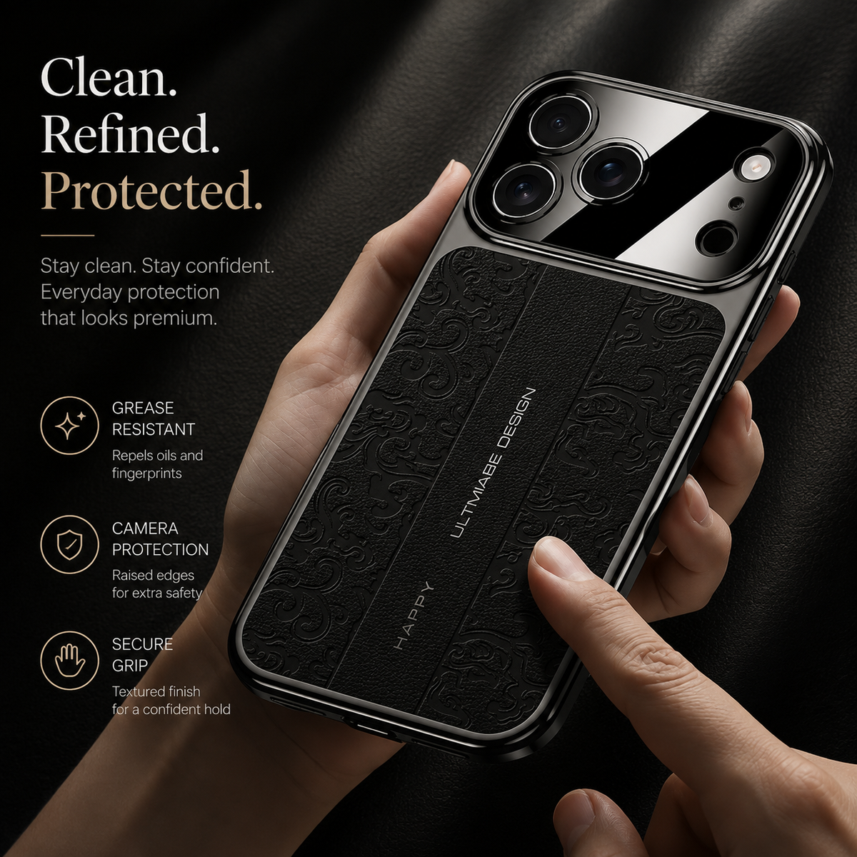 Premium iPhone Case MagSafe Leather Back Magnetic Soft TPU Protective Cover Electroplated Anti Scratch Anti Fingerprint Non Slip Matte Slim Dual Layer Case