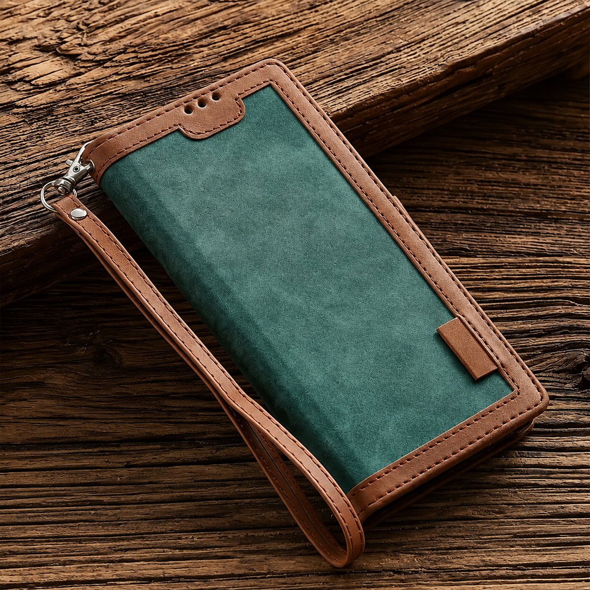 Premium iPhone Case MagSafe Leather Flip Wallet Card Holder Magnetic Closure Shockproof Camera Lens Protection Slim Full Coverage Protective Cover Fit