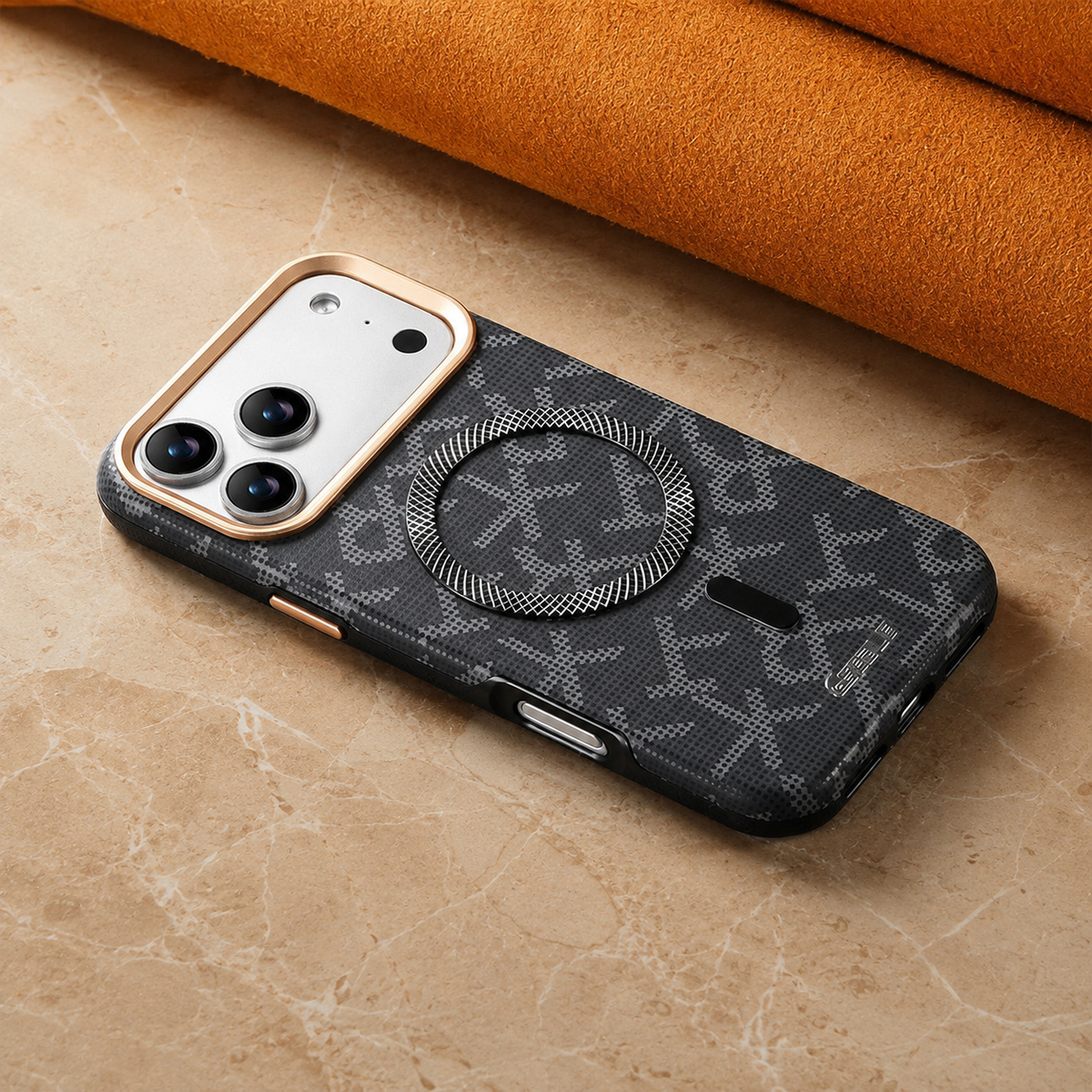 Premium iPhone Case MagSafe Leather Magnetic Shockproof Protective Cover Wireless Charging Matte Anti Scratch Anti Fingerprint Tough Full Coverage Business Case
