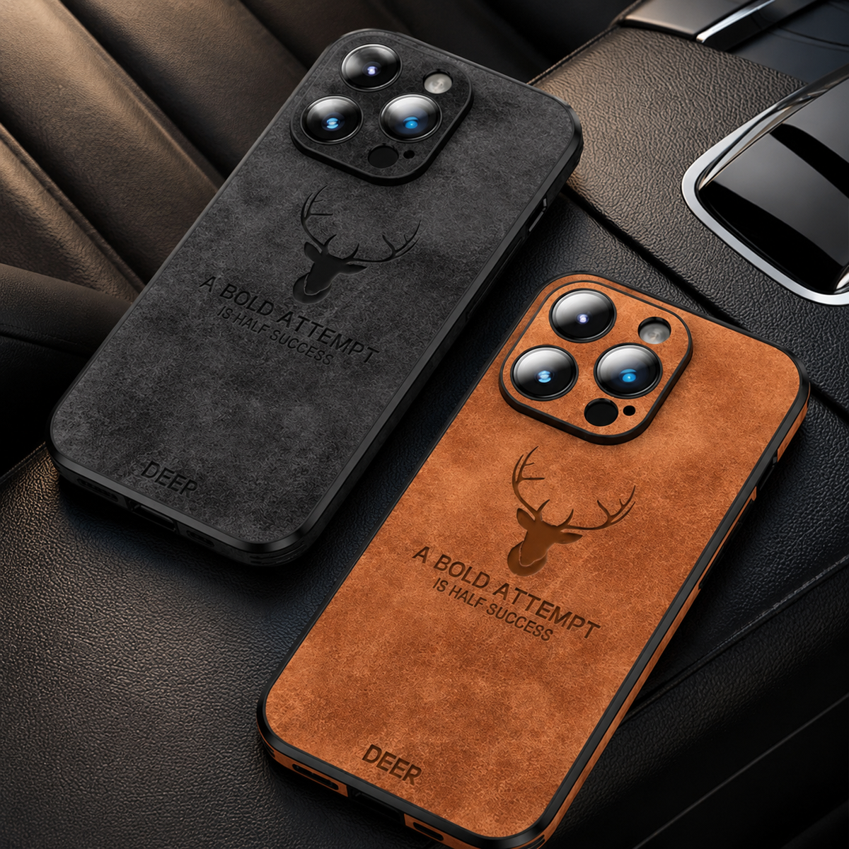 Premium iPhone Case MagSafe Leather Texture Silicone Shockproof Camera Lens Protection Slim Bumper Cover Scratch Wireless Charging Full Coverage Cases