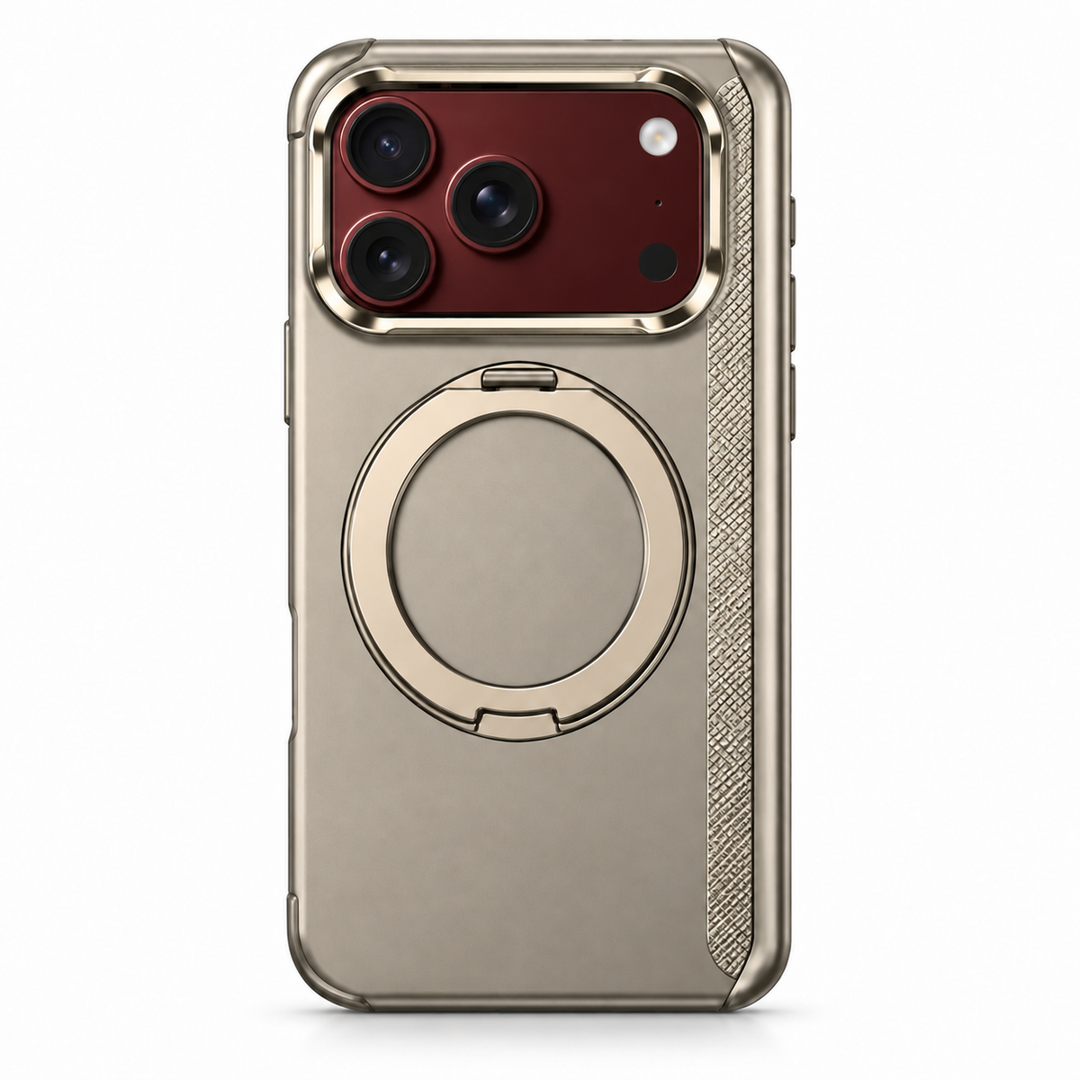 Premium iPhone Case MagSafe Magnetic 360 Ring Stand Foldable Stand Cover Full Protection Fingerprint Resistant Shockproof Bumper Slim Durable Phone Case