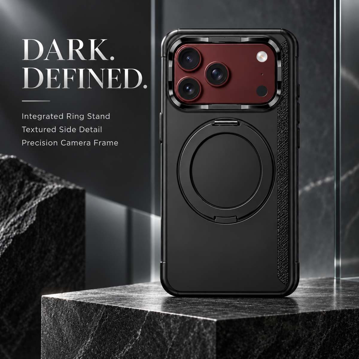 Premium iPhone Case MagSafe Magnetic 360 Ring Stand Foldable Stand Cover Full Protection Fingerprint Resistant Shockproof Bumper Slim Durable Phone Case