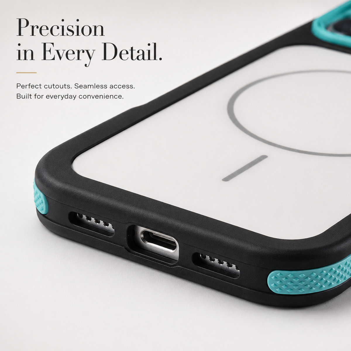Premium iPhone Case MagSafe Matte Frosted Magnetic Shockproof Protective Cover PC Armor Anti Scratch Non Slip Slim Contrast Color Full Coverage Design
