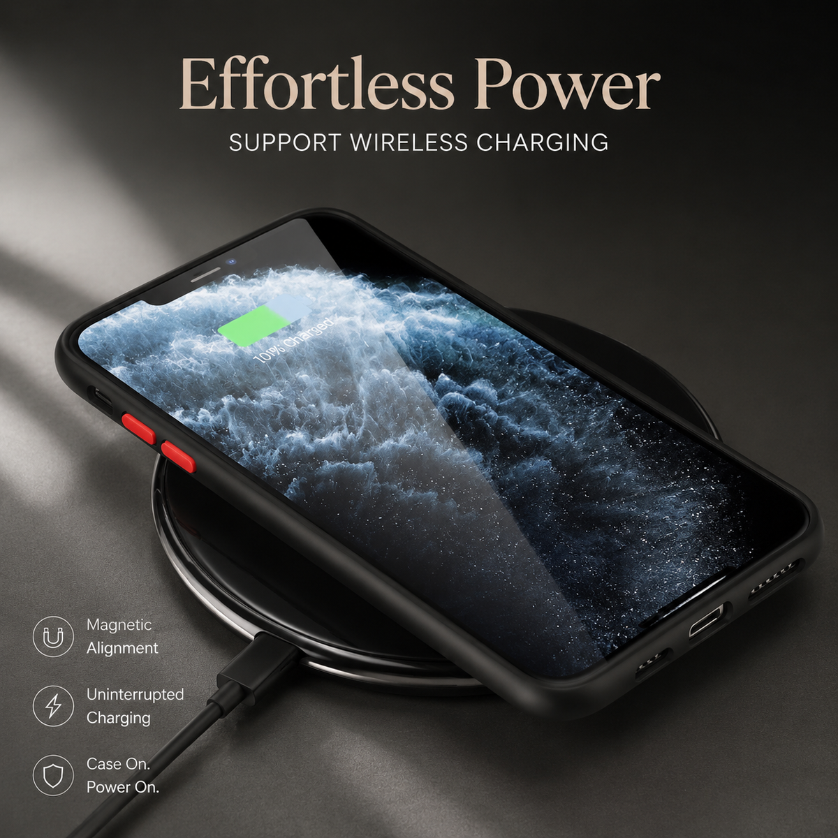 Premium iPhone Case MagSafe Matte Shockproof Protective Cover Camera Lens Protection Anti Scratch Slim Magnetic Soft Grip Full Coverage Minimal Design