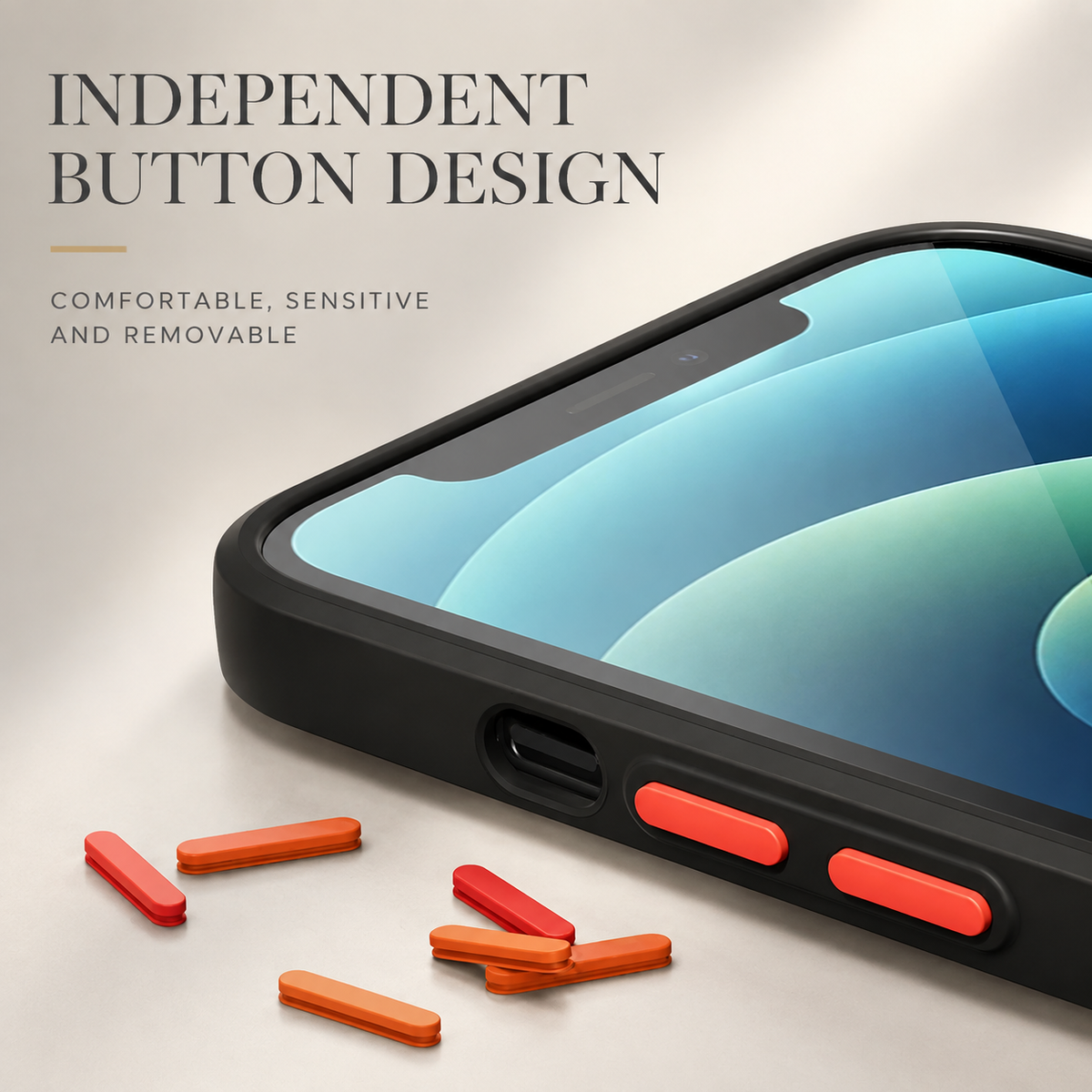 Premium iPhone Case MagSafe Matte Shockproof Protective Cover Camera Lens Protection Anti Scratch Slim Magnetic Soft Grip Full Coverage Minimal Design
