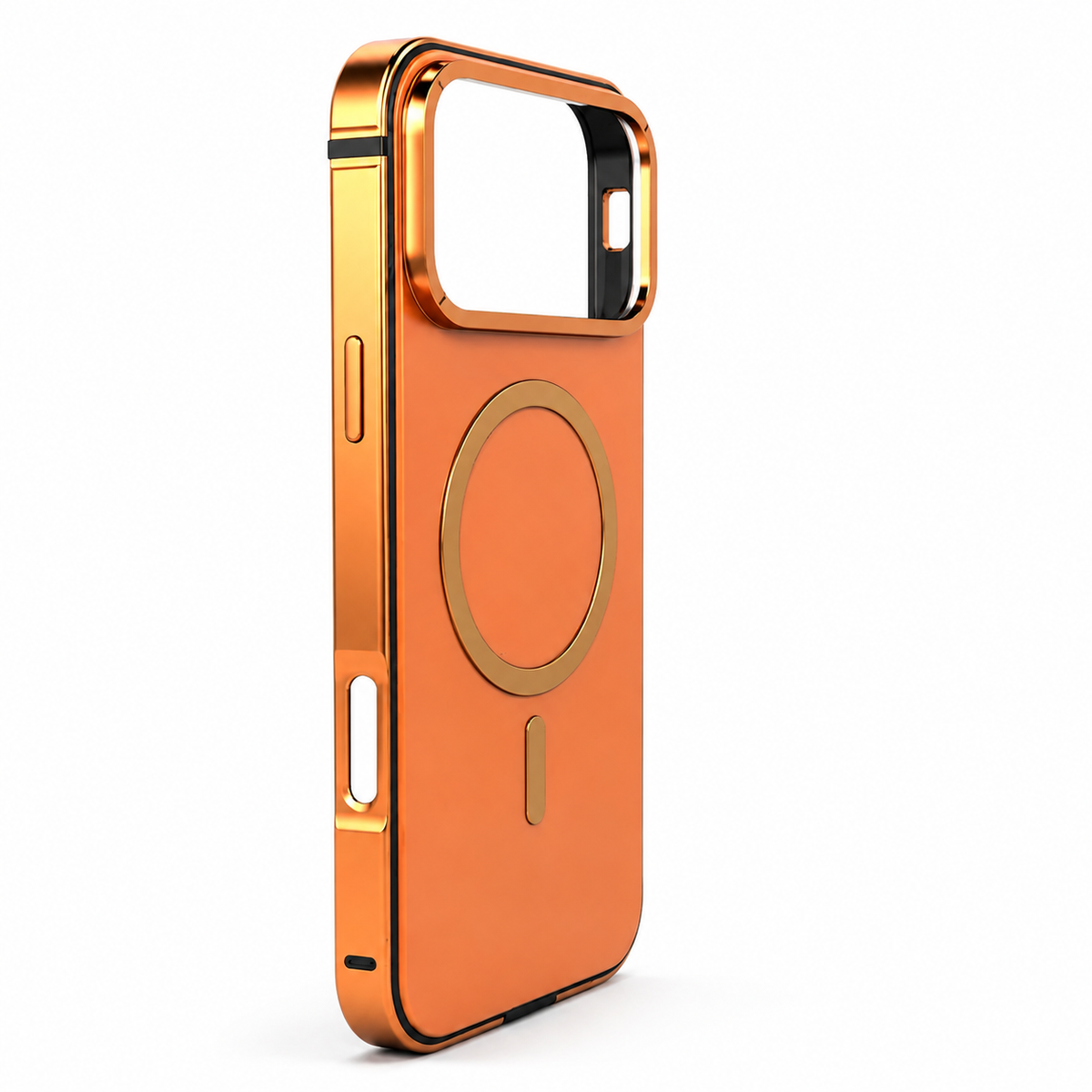 Premium iPhone Case MagSafe Metal Frame Aluminum Alloy Shockproof Anti Drop Protective Cover Scratch Resistant Magnetic Slim Full Coverage