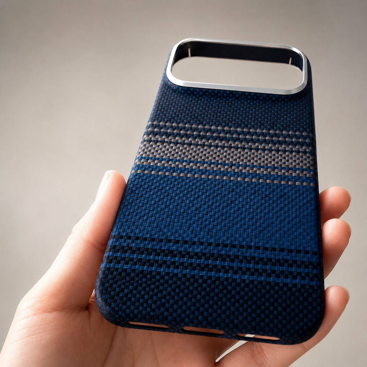Premium iPhone Case MagSafe Real Carbon Fiber Aramid Fiber Ultra Thin Shockproof Matte Anti Fingerprint Protective Cover Full Coverage Slim Fit Design