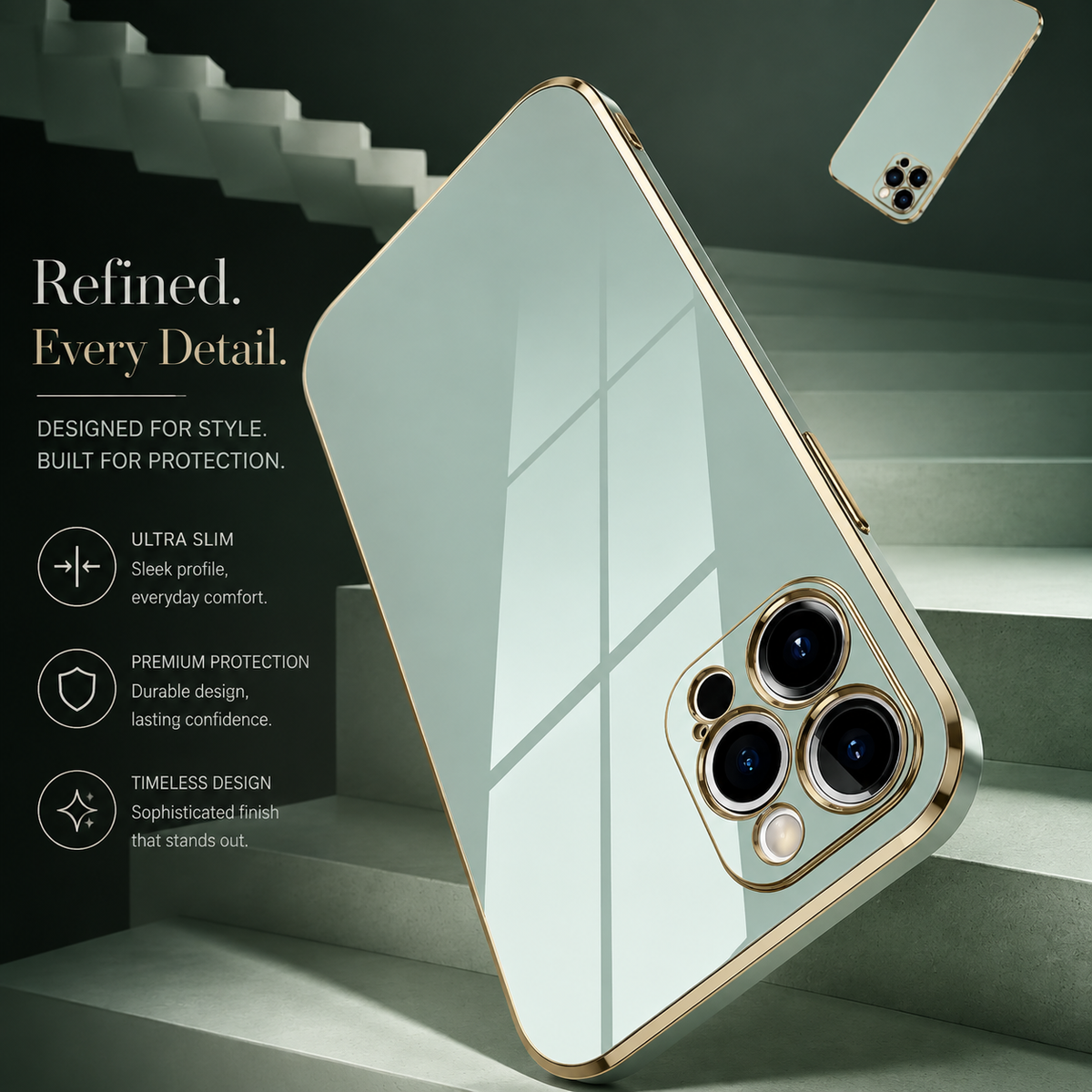 Premium iPhone Case MagSafe Silicone Shockproof Glossy Square Texture Camera Lens Protection Anti Scratch Ultra Thin Protective Cover Magnetic Fit