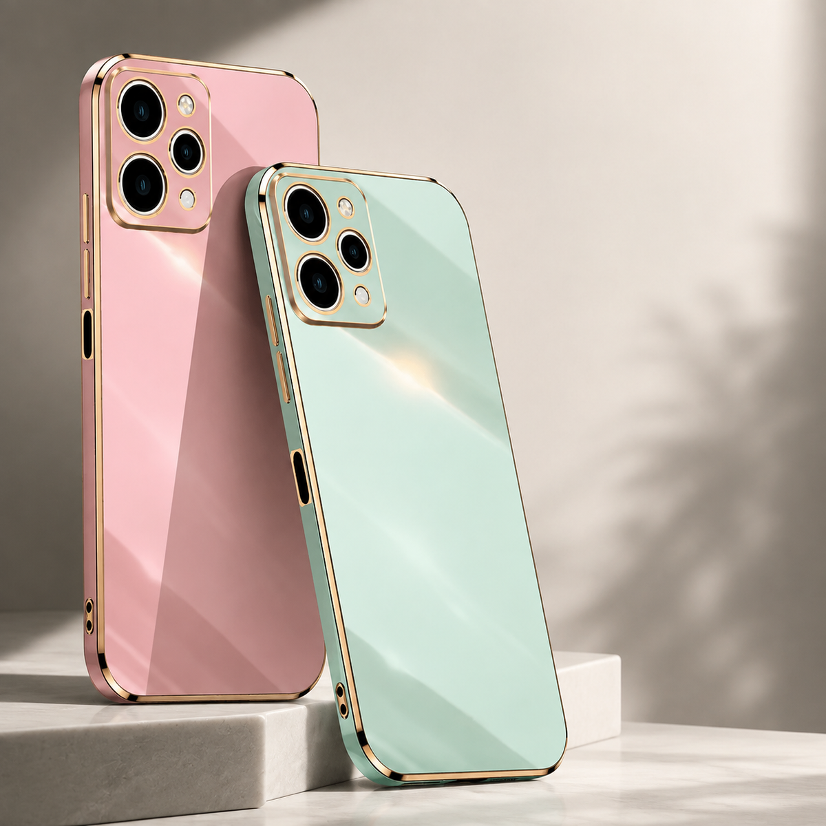 Premium iPhone Case MagSafe Silicone Shockproof Glossy Square Texture Camera Lens Protection Anti Scratch Ultra Thin Protective Cover Magnetic Fit