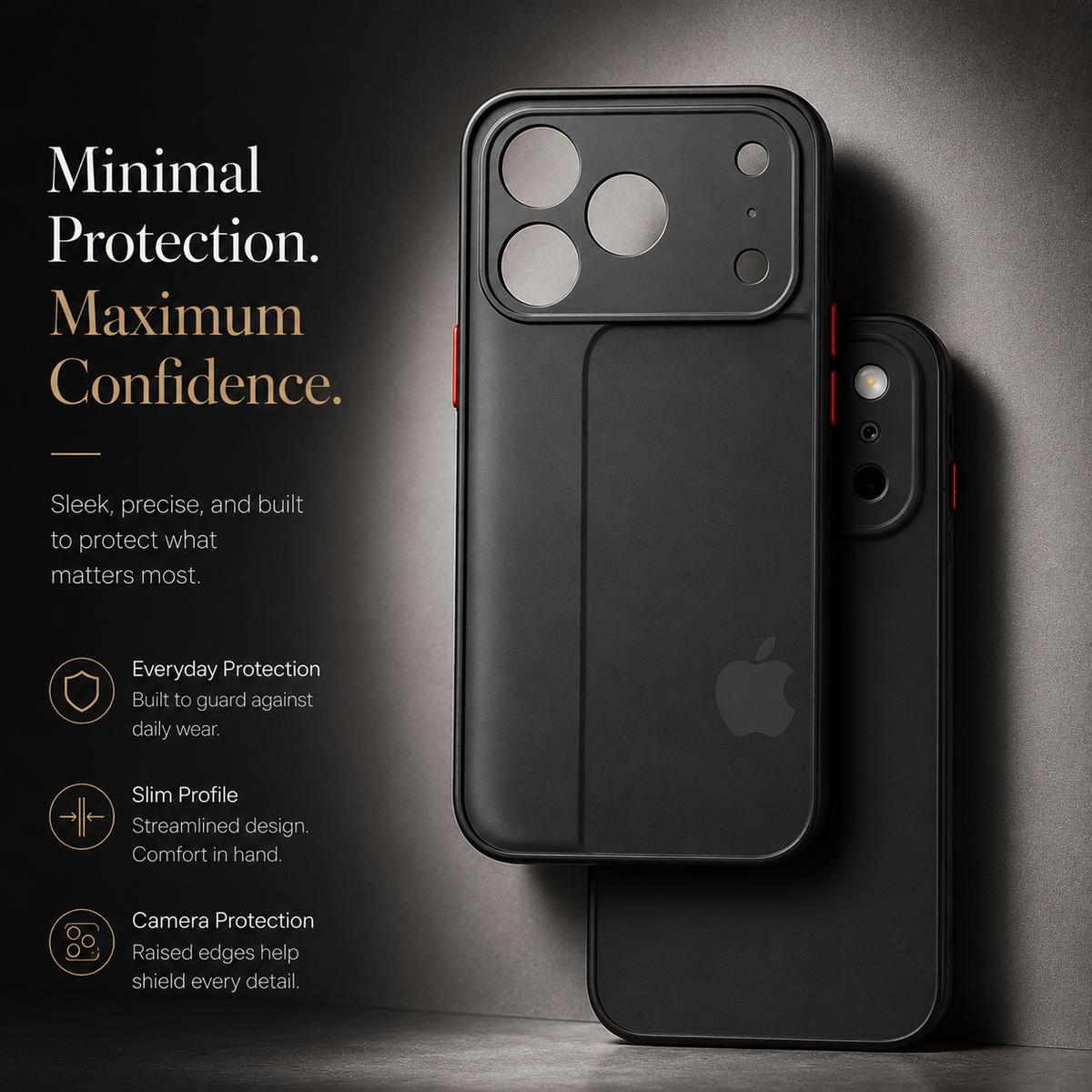 Premium iPhone Case MagSafe Translucent Armor Shockproof Matte Protective Cover Anti Fingerprint Camera Protection Slim Full Coverage Clean Fit