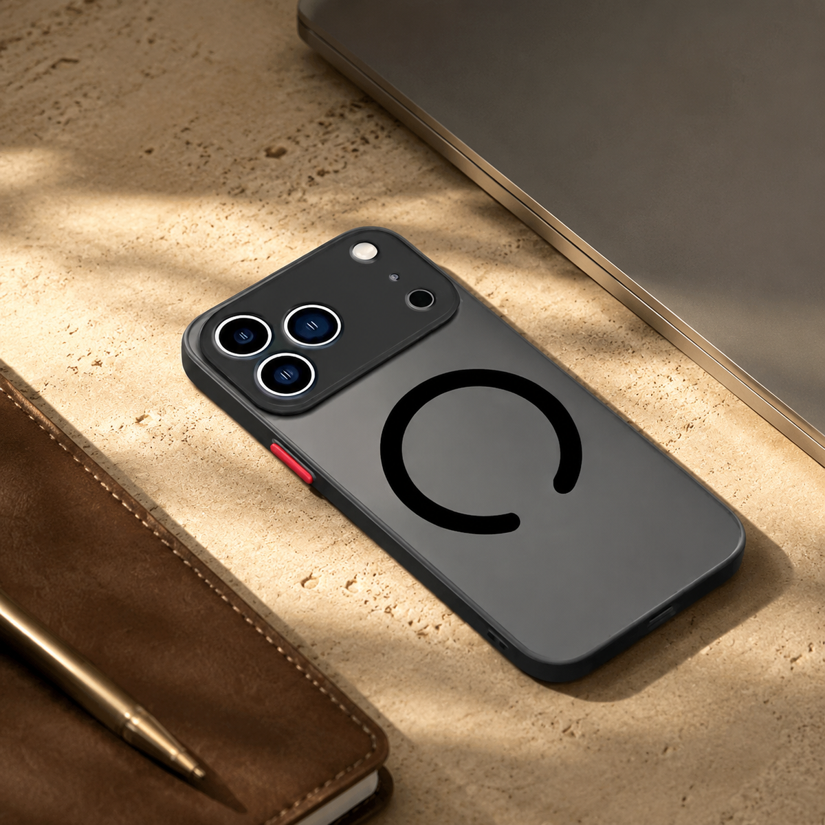 Premium iPhone Case MagSafe Translucent Magnetic Armor Shockproof PC TPU Protective Cover Anti Scratch Anti Fingerprint Matte Slim Wireless Charging Case