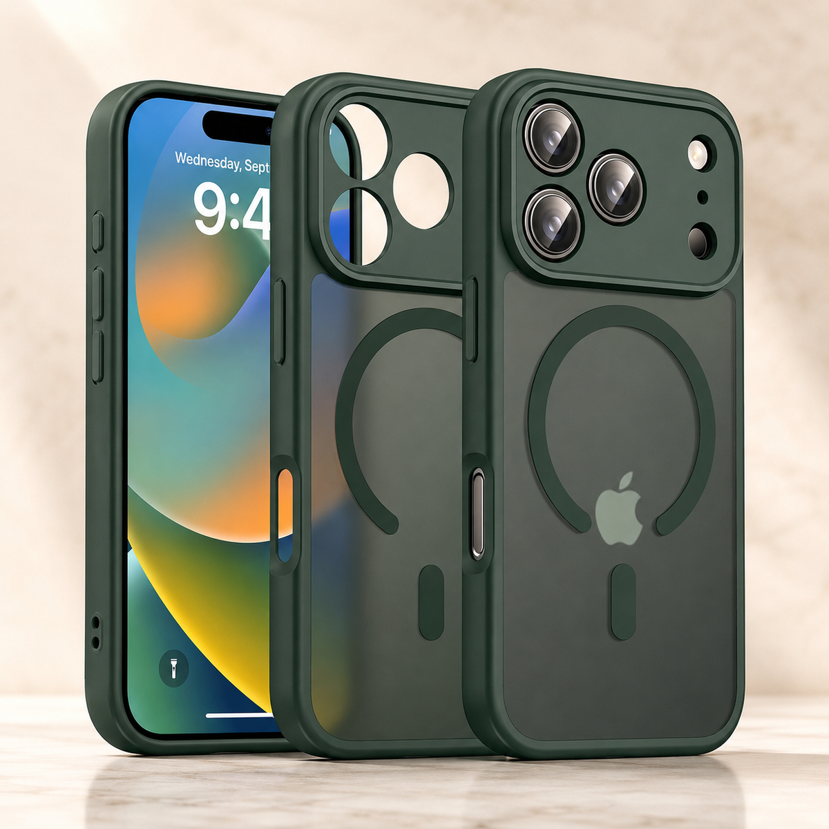 Premium iPhone Case MagSafe Translucent Matte Magnetic Protective Cover Anti Fingerprint Anti Scratch Lightweight PC TPU Slim Full Coverage Case Design