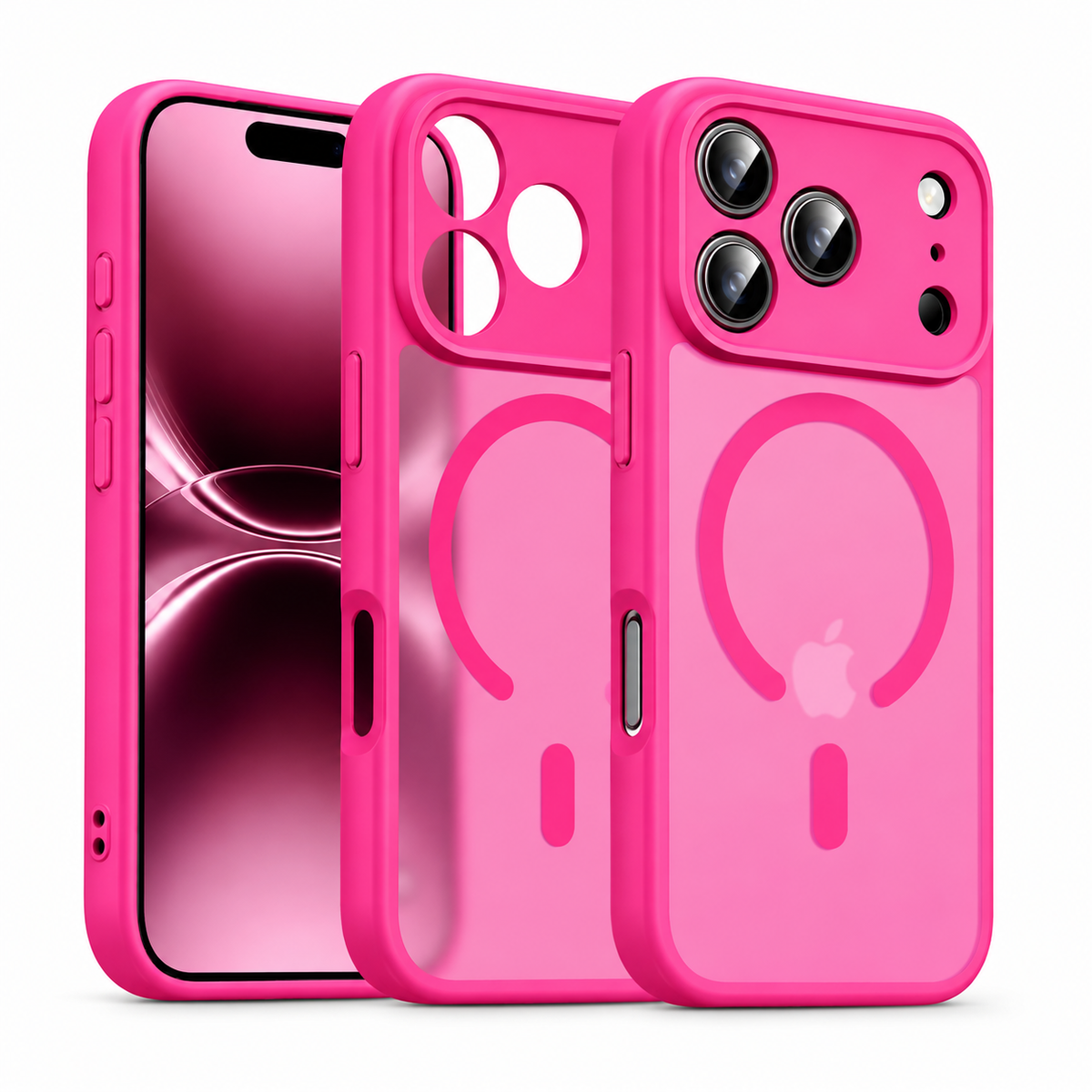 Premium iPhone Case MagSafe Translucent Matte Magnetic Protective Cover Anti Fingerprint Anti Scratch Lightweight PC TPU Slim Full Coverage Case Design